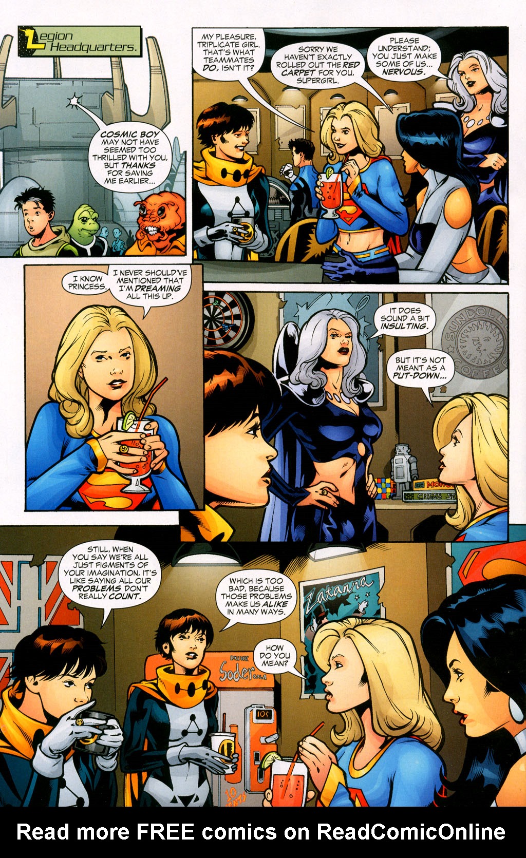 Read online Supergirl and the Legion of Super-Heroes comic -  Issue #21 - 7