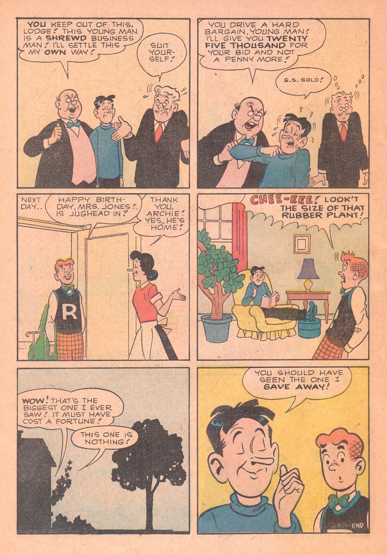 Read online Archie's Pal Jughead comic -  Issue #67 - 19