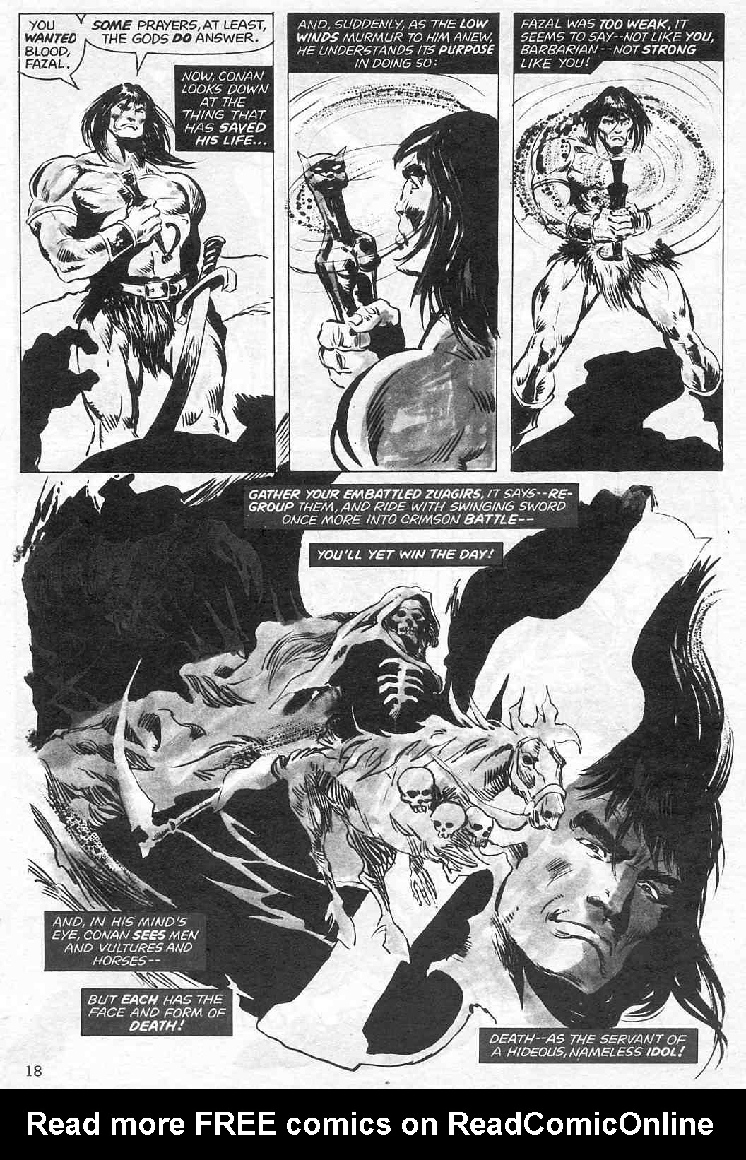 Read online The Savage Sword Of Conan comic -  Issue #9 - 18