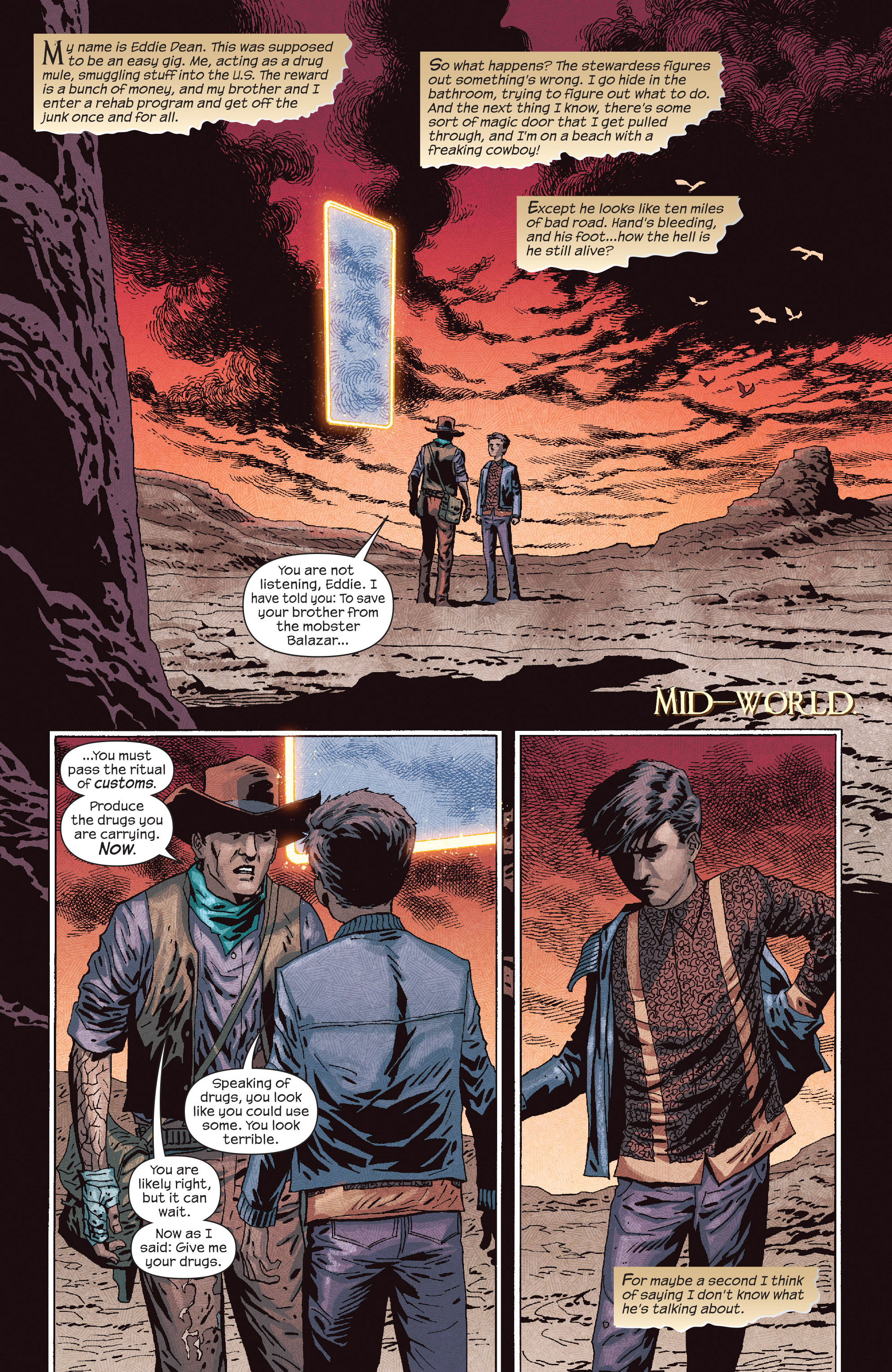 Read online Dark Tower: The Drawing of the Three - House of Cards comic -  Issue #1 - 3