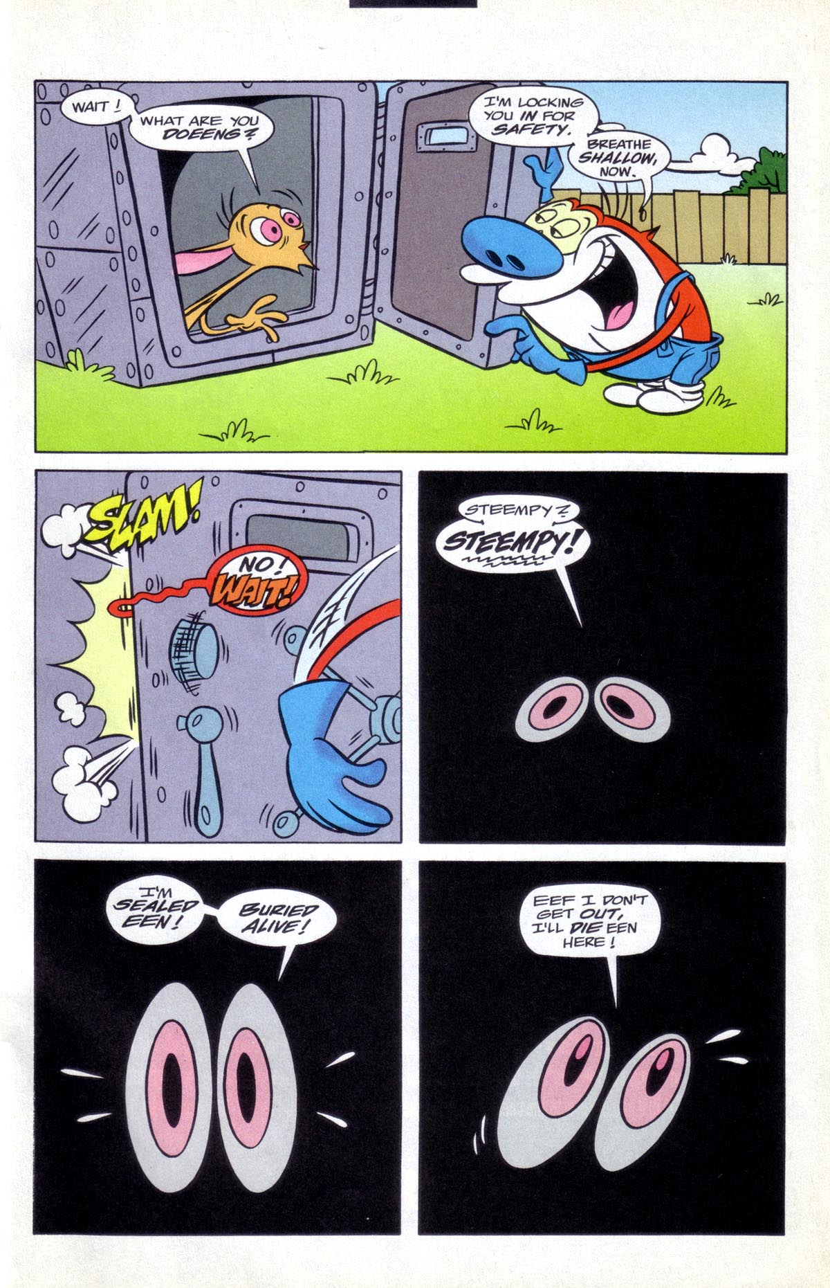 Read online The Ren & Stimpy Show comic -  Issue #21 - 21
