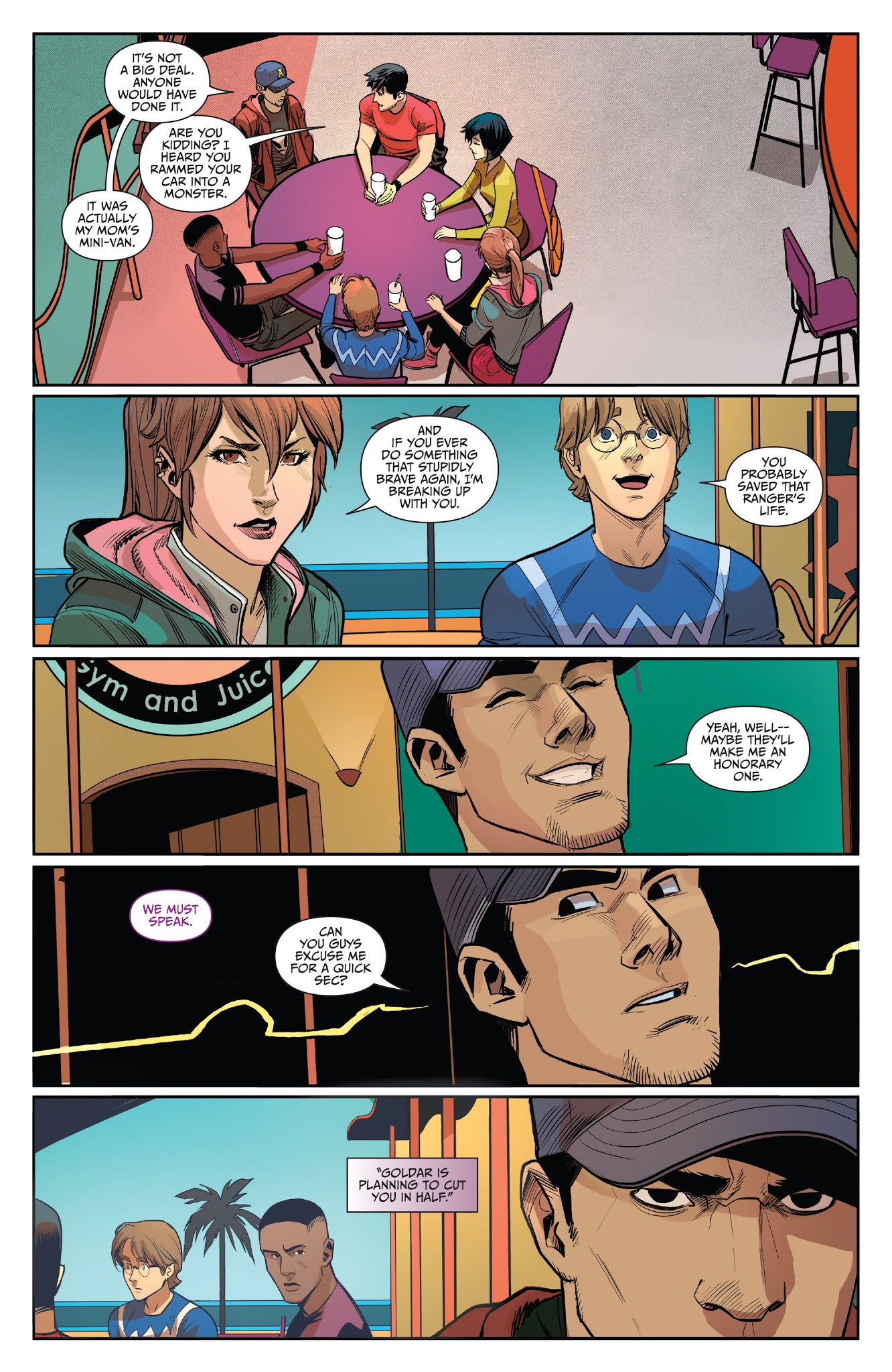 Read online Saban's Go Go Power Rangers comic -  Issue #6 - 18