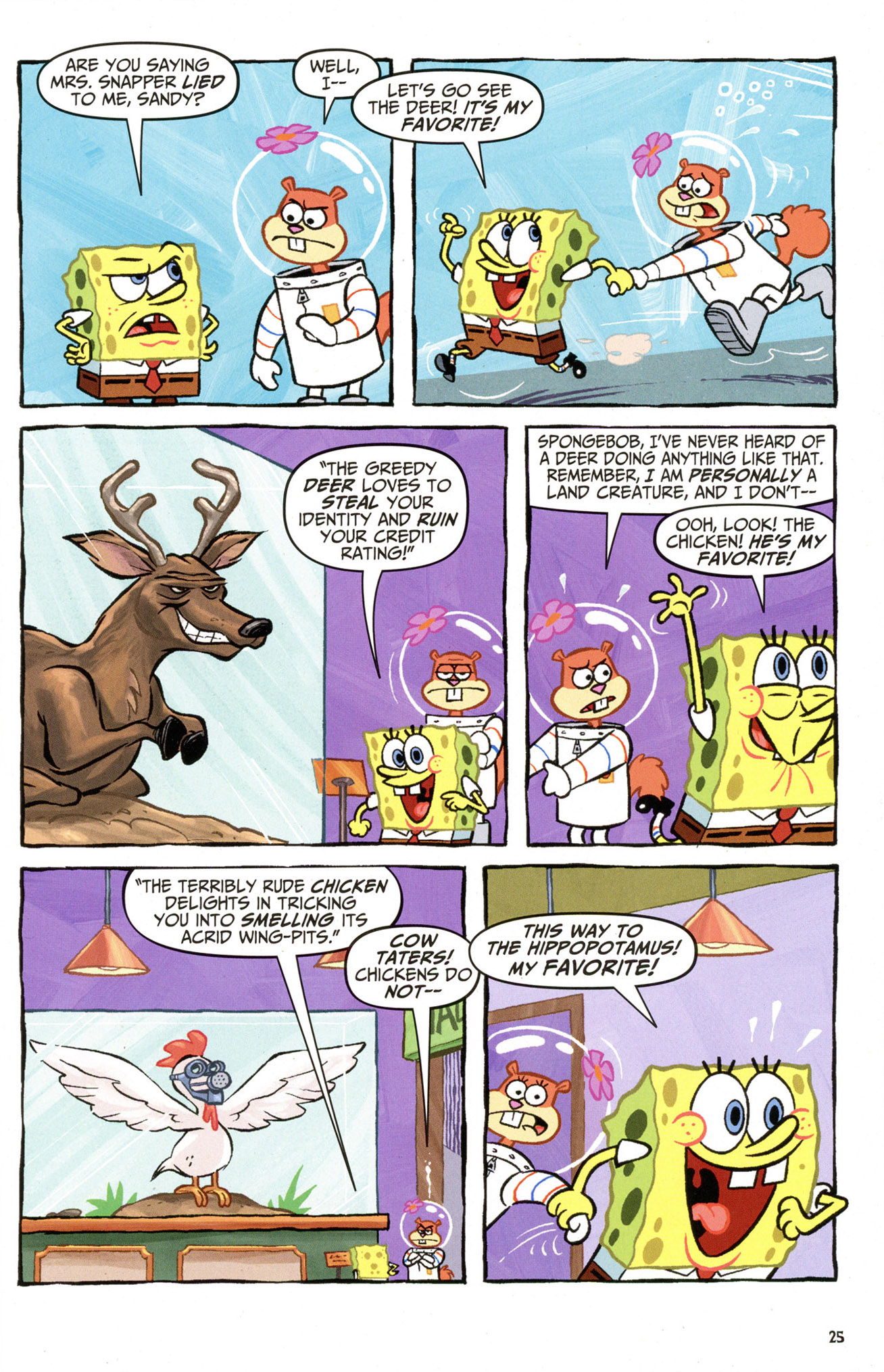 Read online SpongeBob Comics comic -  Issue #21 - 26