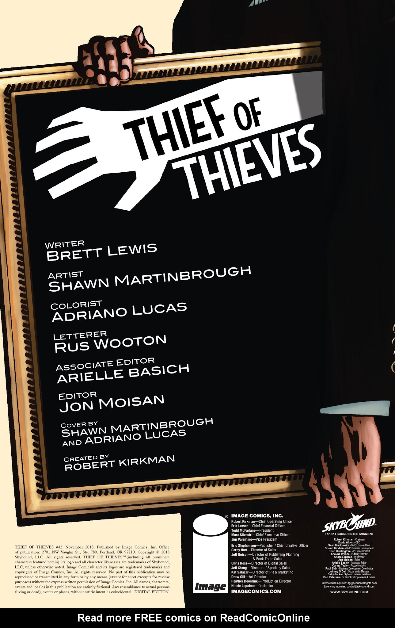 Read online Thief of Thieves comic -  Issue #42 - 2