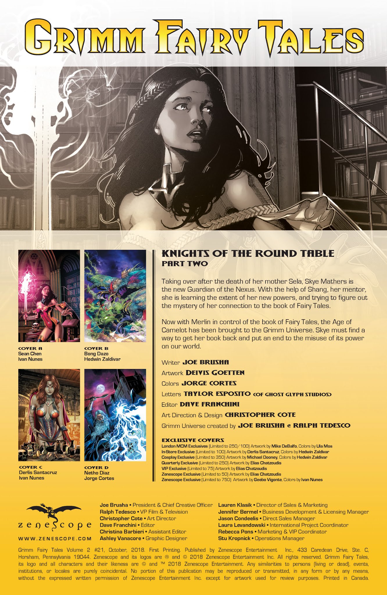 Read online Grimm Fairy Tales (2016) comic -  Issue #21 - 2