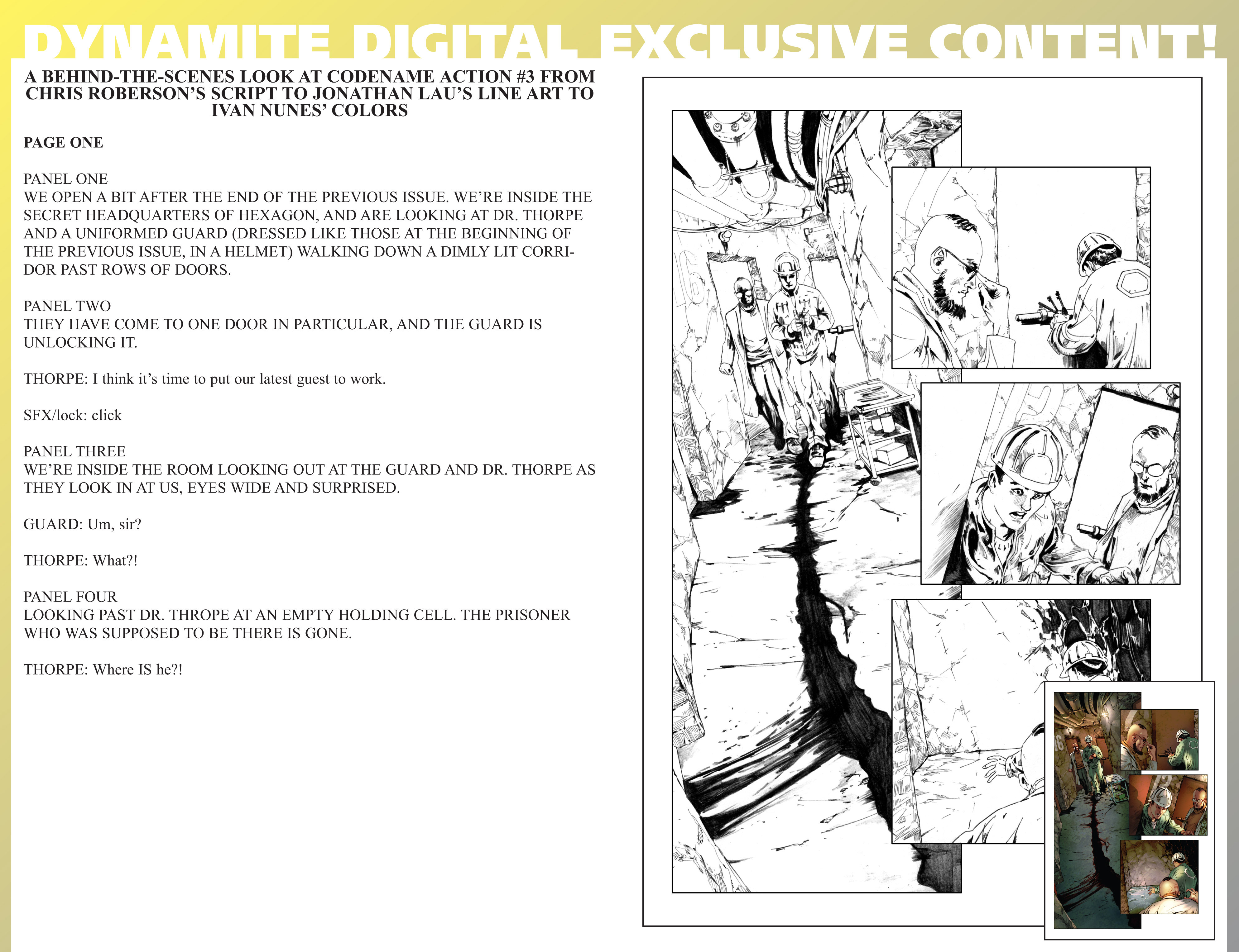 Read online Codename: Action comic -  Issue #3 - 35