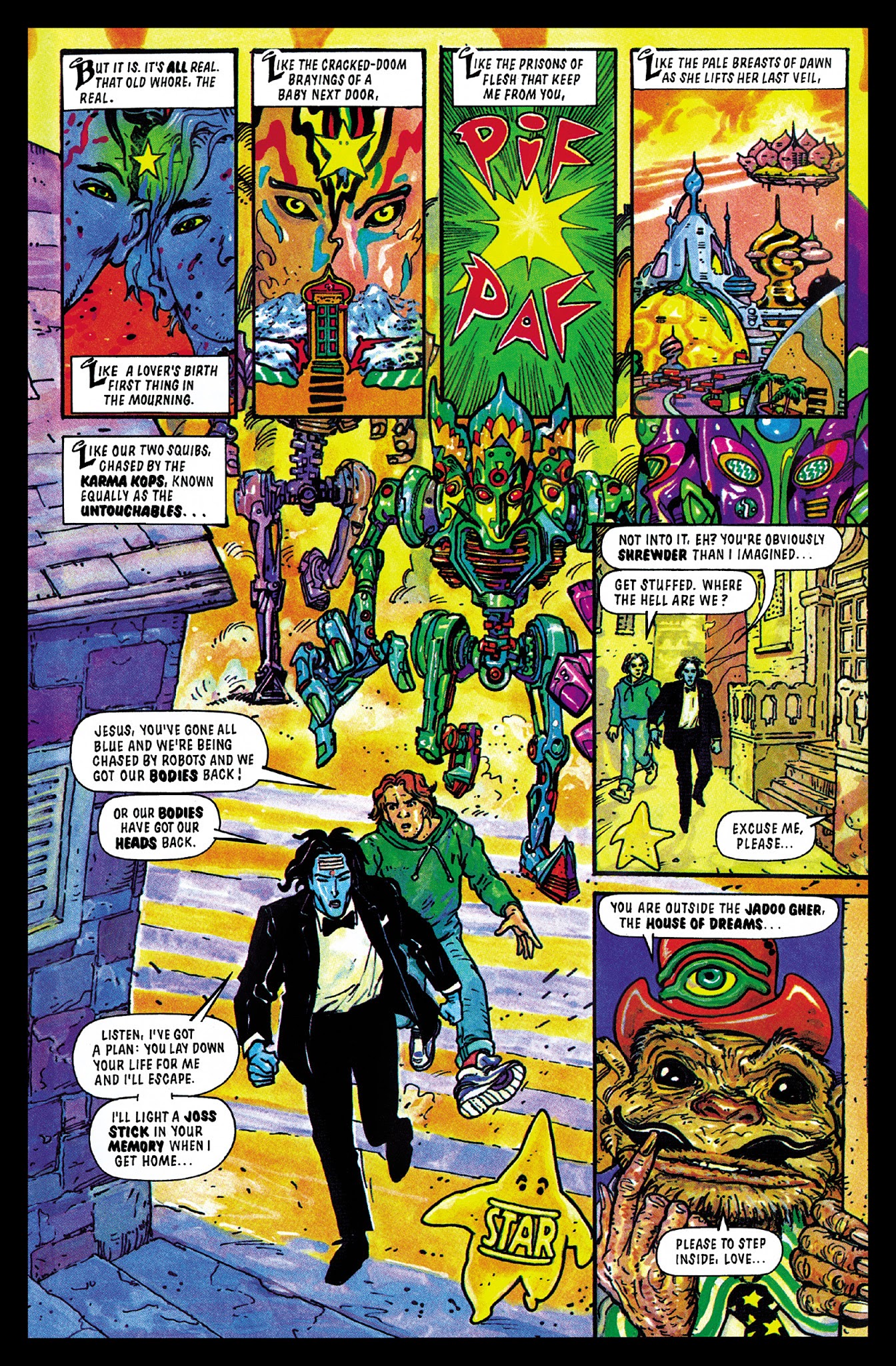 Read online The Best of Milligan & McCarthy comic -  Issue # TPB - 54