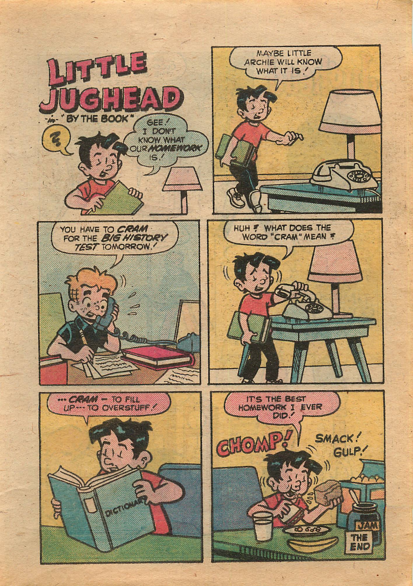 Read online Jughead Jones Comics Digest comic -  Issue #16 - 67