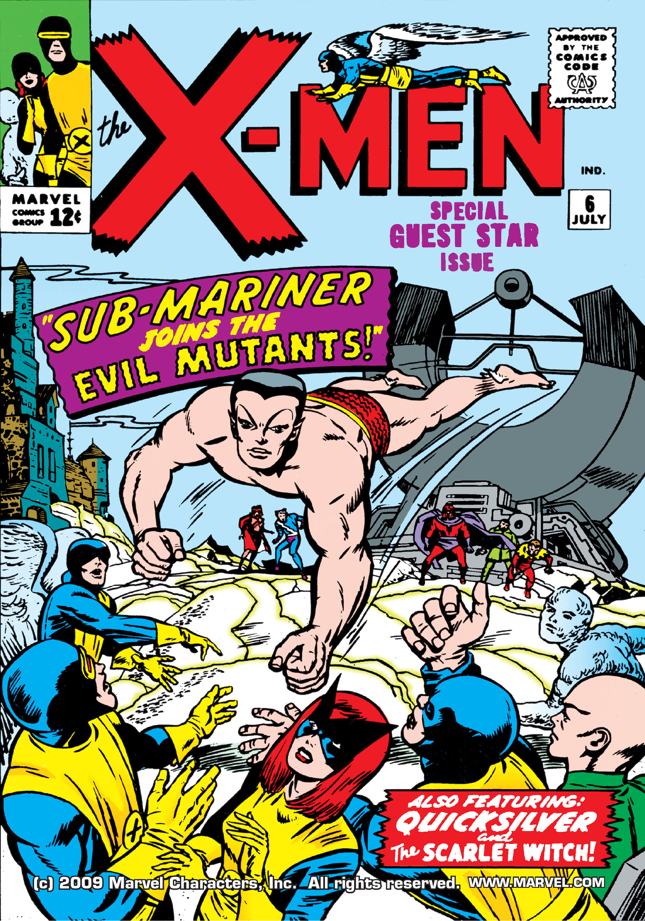 Read online Uncanny X-Men (1963) comic -  Issue #6 - 1