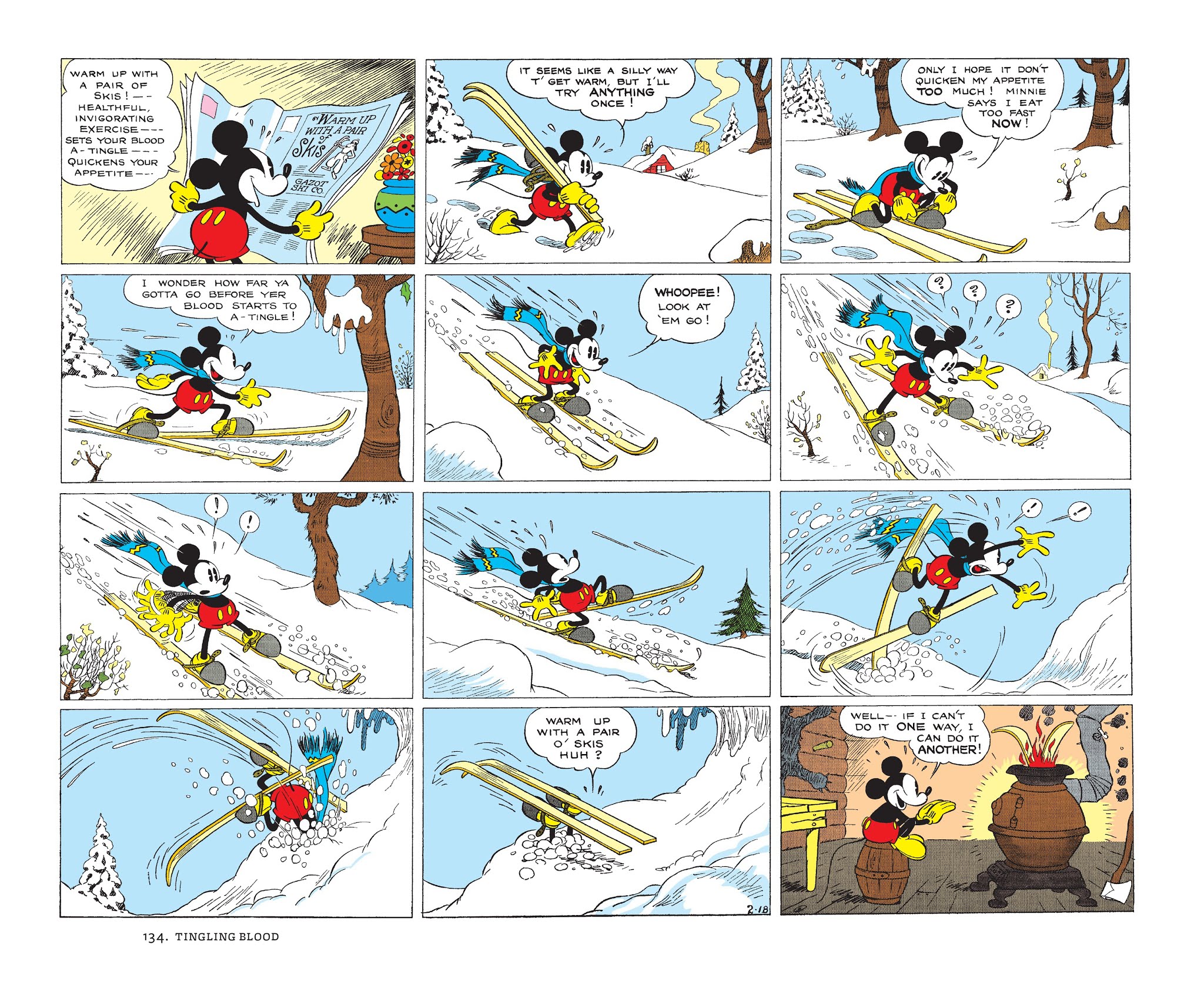 Read online Walt Disney's Mickey Mouse Color Sundays comic -  Issue # TPB 1 (Part 2) - 34