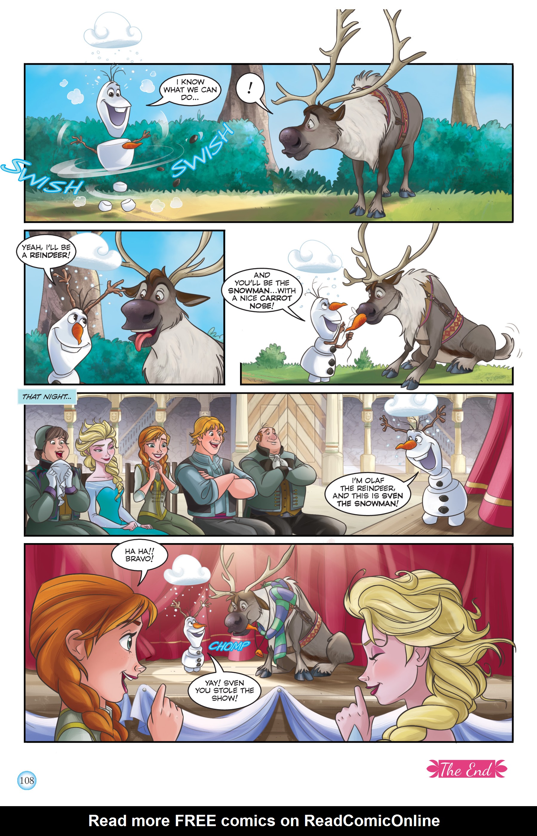 Read online Frozen Adventures: Snowy Stories comic -  Issue # TPB (Part 2) - 8