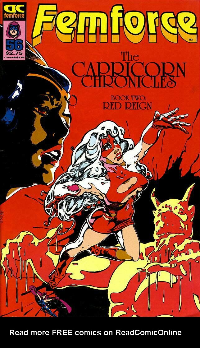 Read online Femforce comic -  Issue #56 - 1