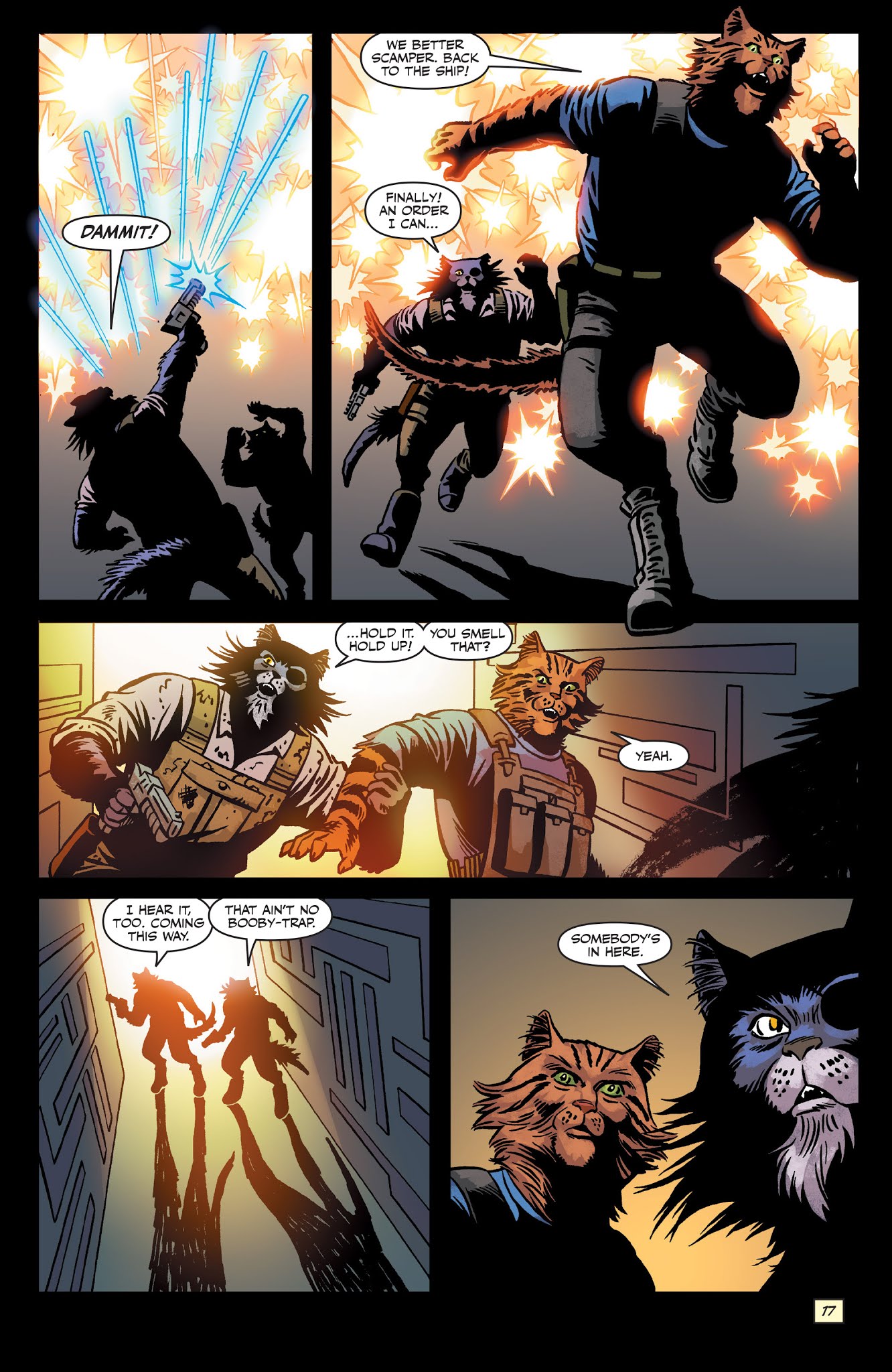 Read online Captain Ginger comic -  Issue #3 - 19