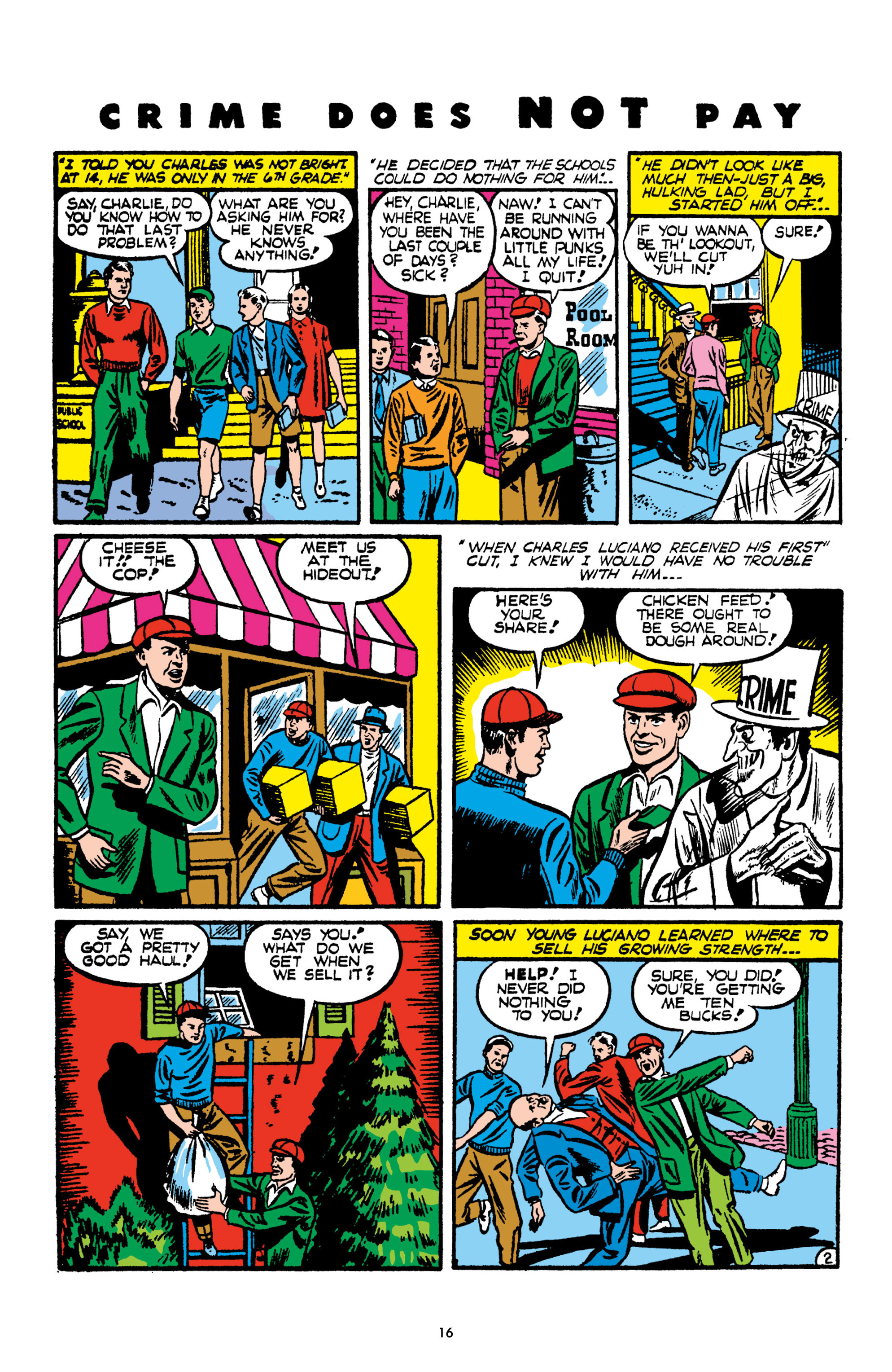 Read online Crime Does Not Pay Archives comic -  Issue # TPB 2 (Part 1) - 16