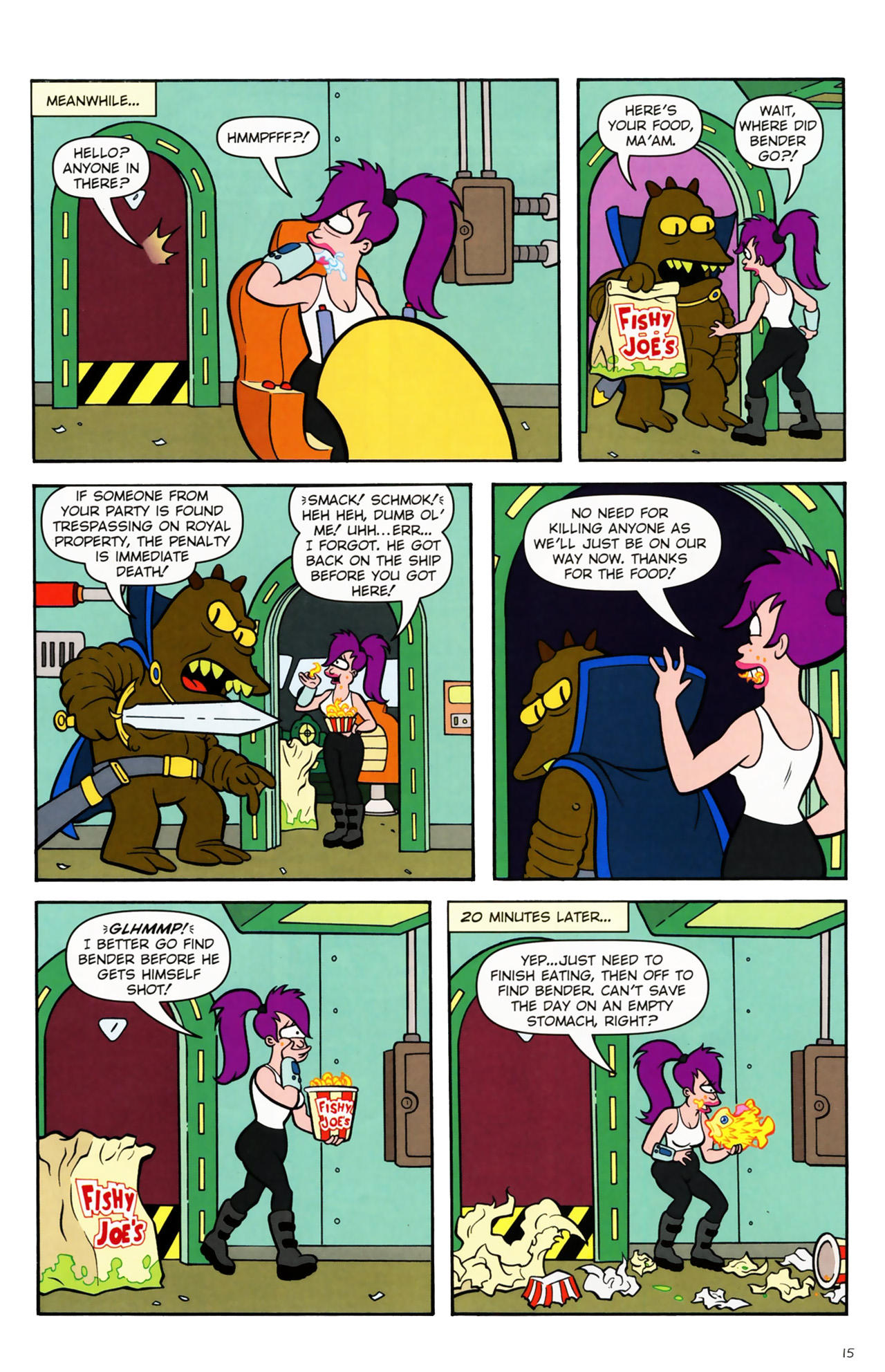 Read online Futurama Comics comic -  Issue #51 - 12