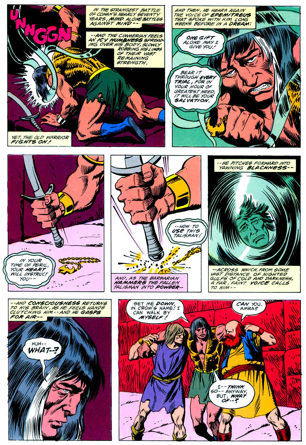 Read online Marvel Graphic Novel comic -  Issue #42 - Conan of the Isles - 92