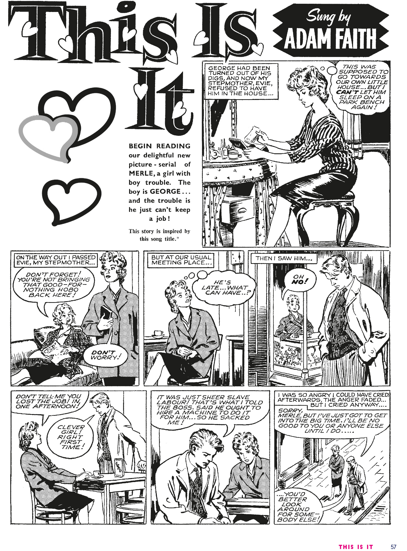 Read online A Very British Affair: The Best of Classic Romance Comics comic -  Issue # TPB (Part 1) - 59