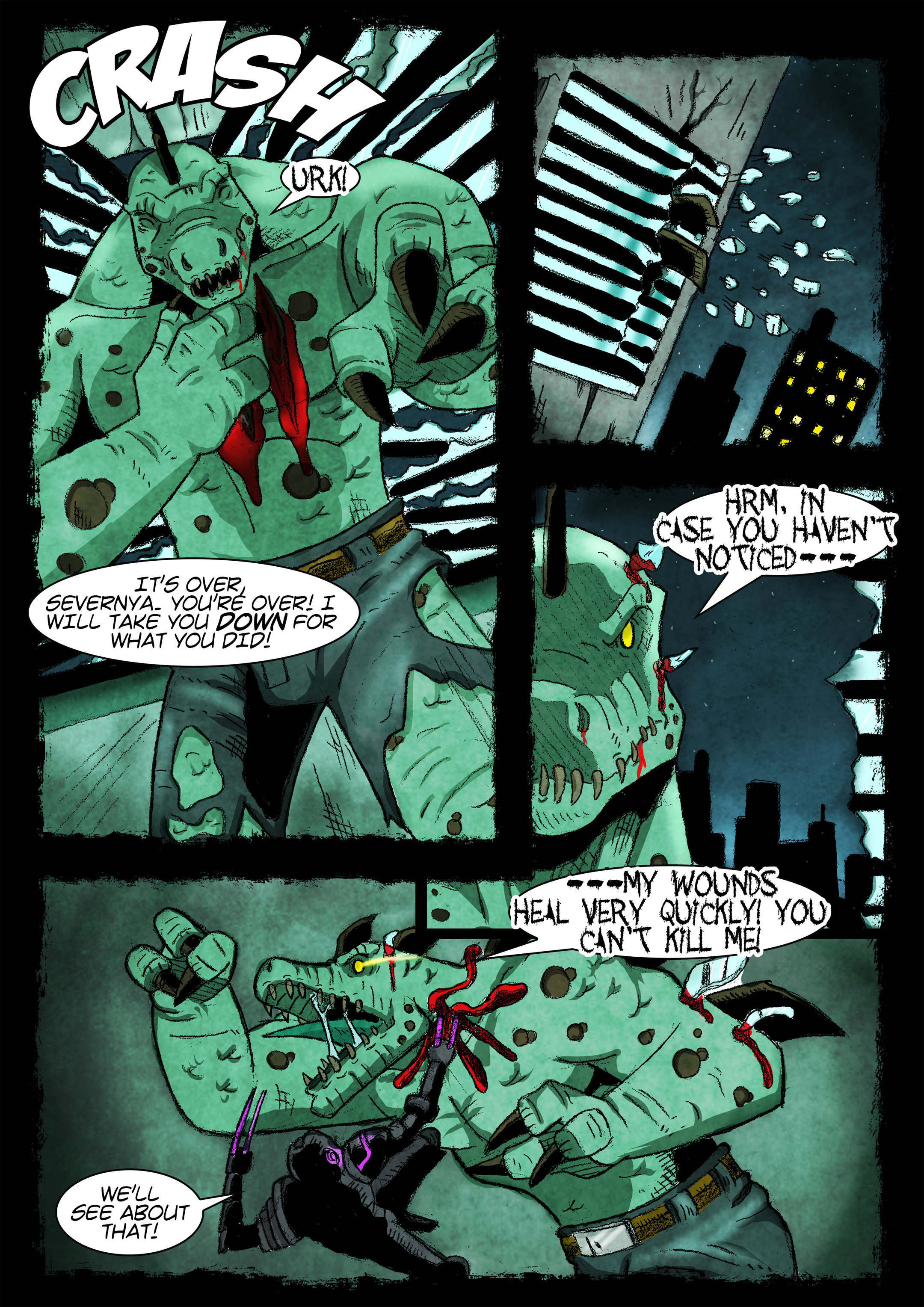 Read online Nightfighter comic -  Issue #5 - 14