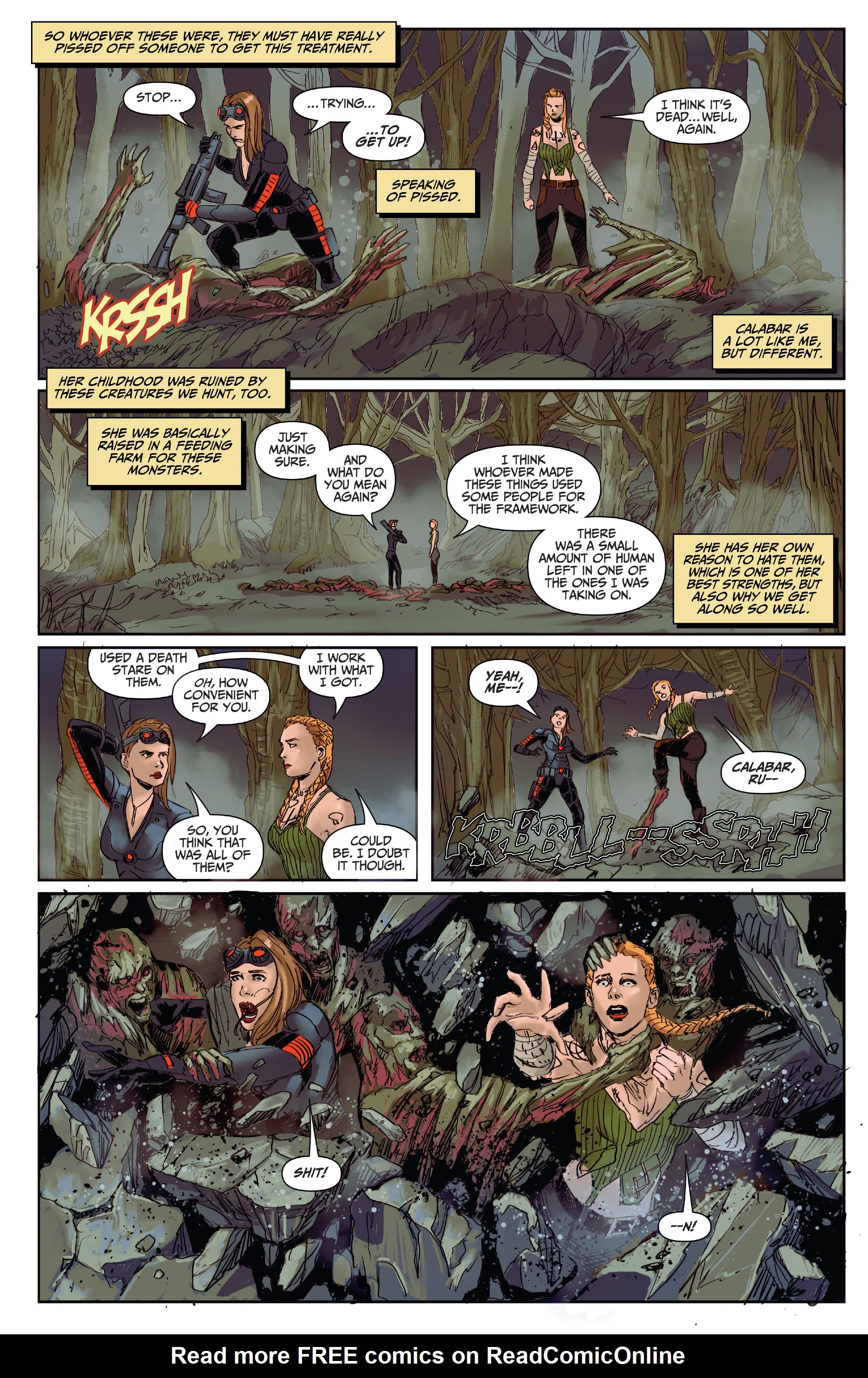 Read online Myths & Legends Quarterly: Gretel Witch Hunter comic -  Issue # TPB - 55