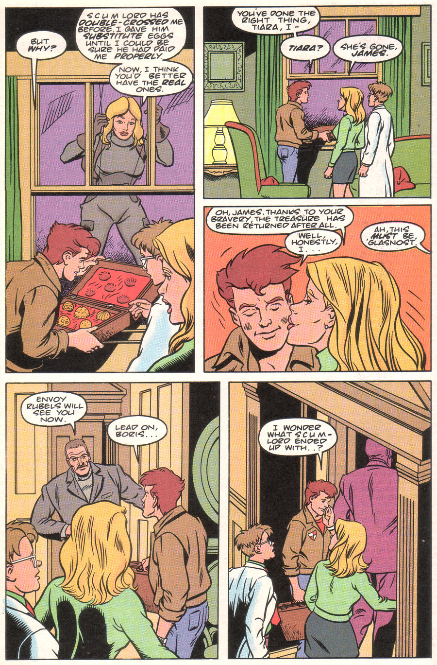 Read online James Bond Jr. comic -  Issue #7 - 27