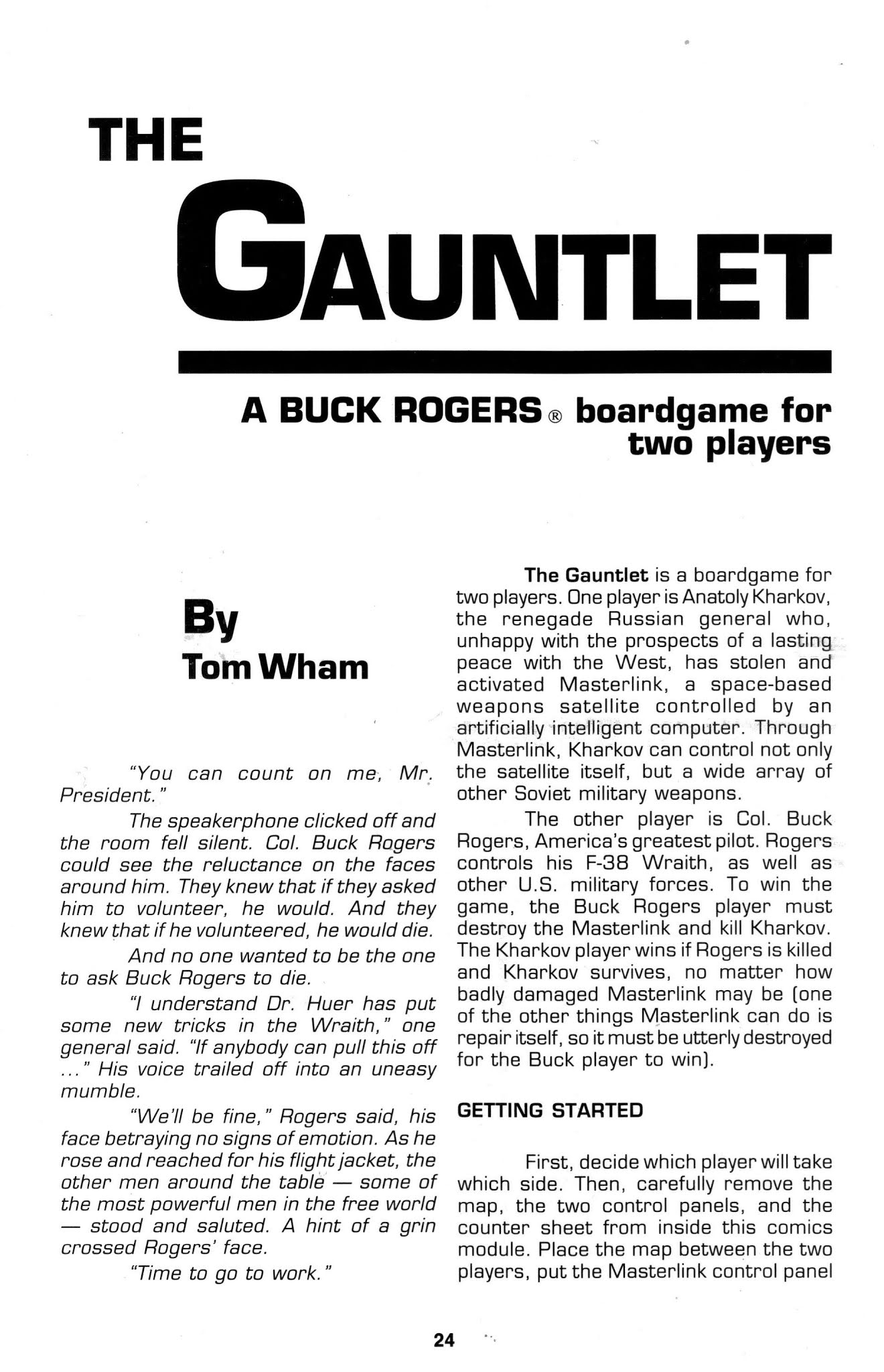 Read online Buck Rogers Comics Module comic -  Issue #1 - 26