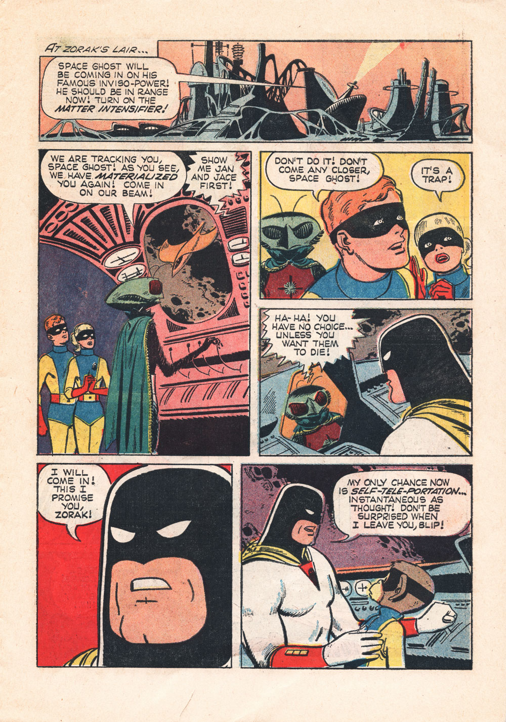 Read online Space Ghost (1967) comic -  Issue # Full - 7