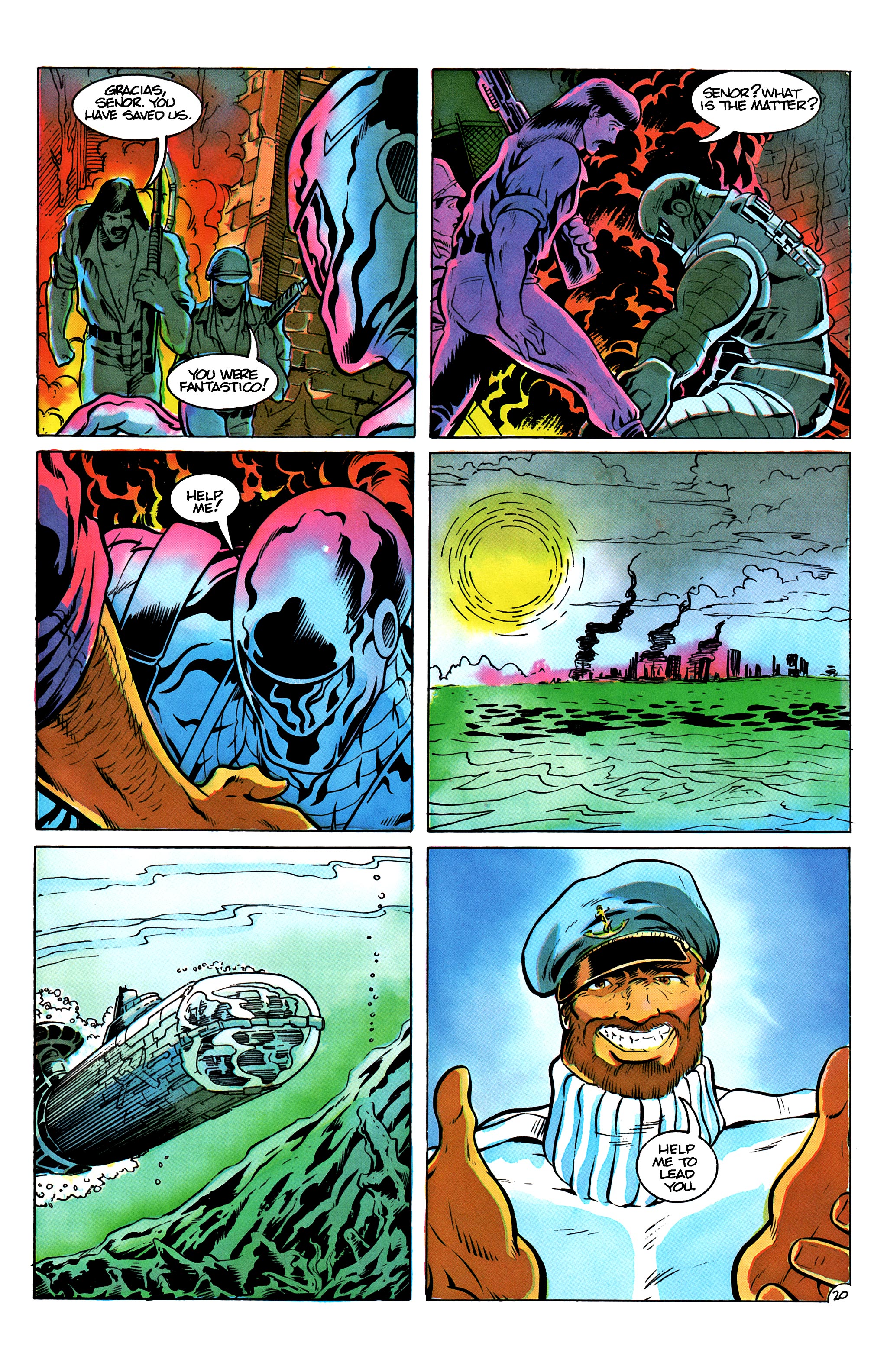 Read online The Terminator (1988) comic -  Issue #15 - 24