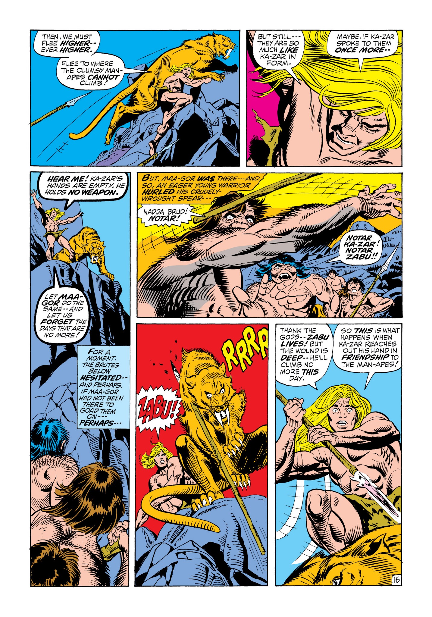 Read online Marvel Masterworks: Ka-Zar comic -  Issue # TPB 1 (Part 2) - 84