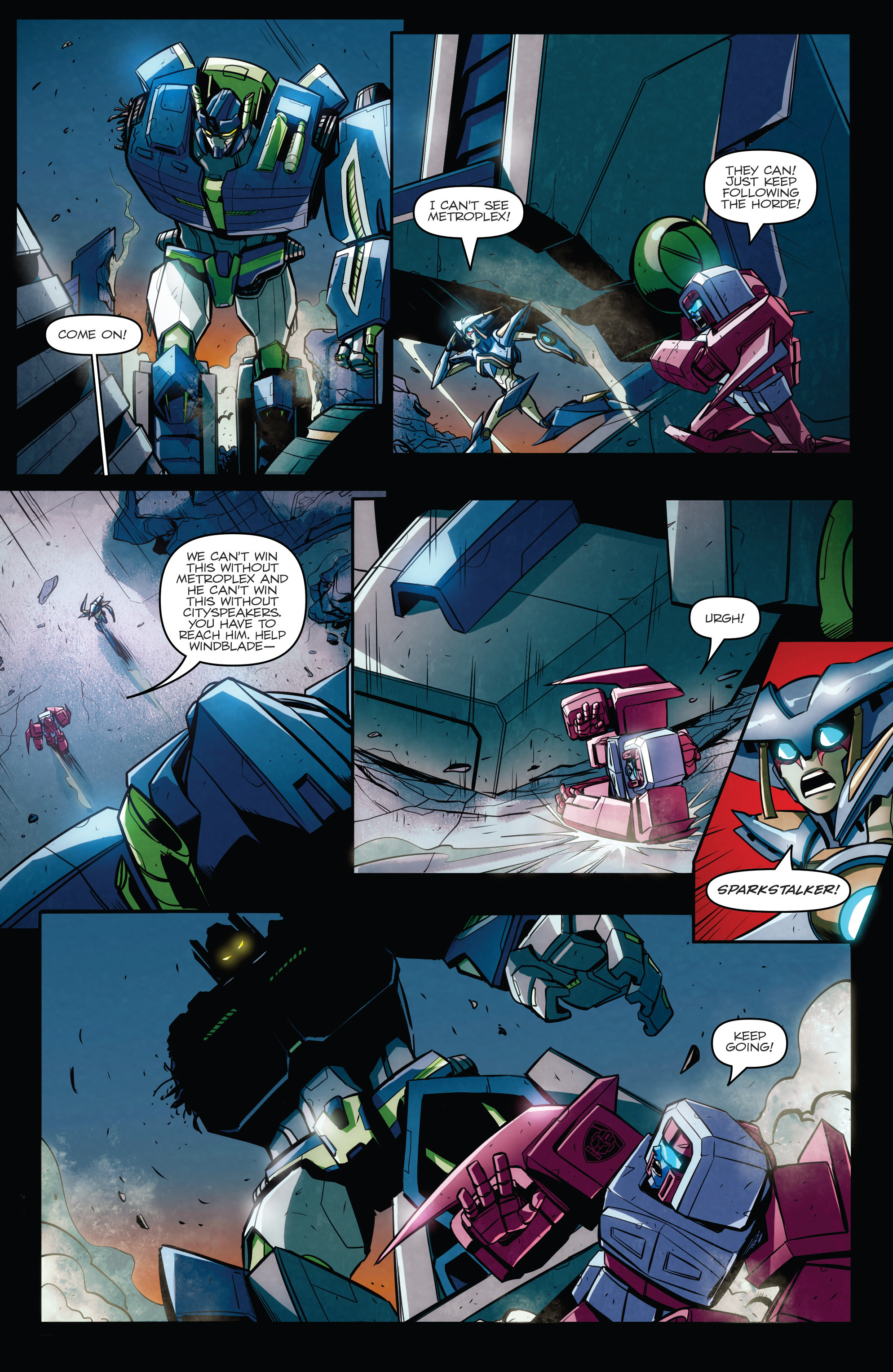 Read online Transformers: Till All Are One comic -  Issue #6 - 6