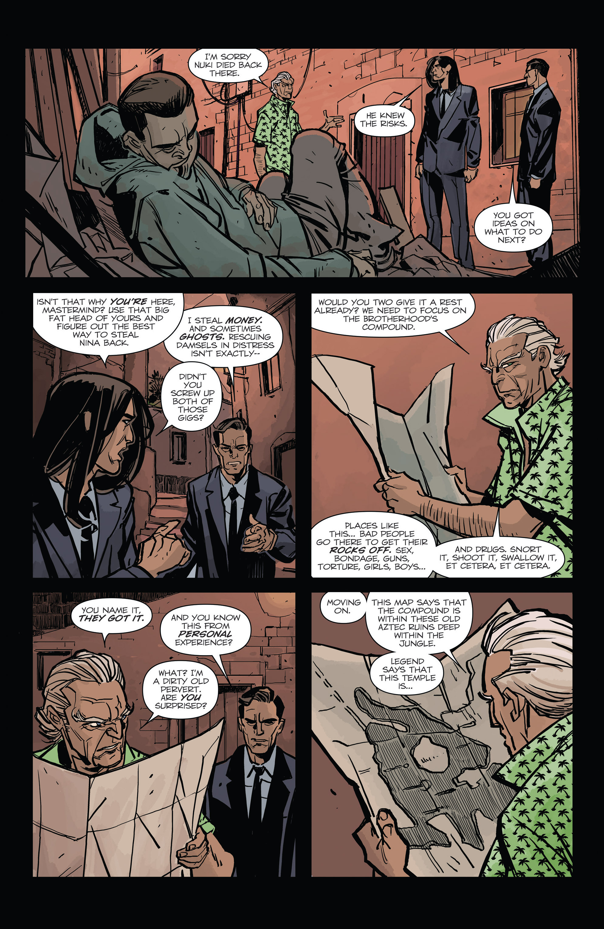 Read online Ghosted comic -  Issue #7 - 15