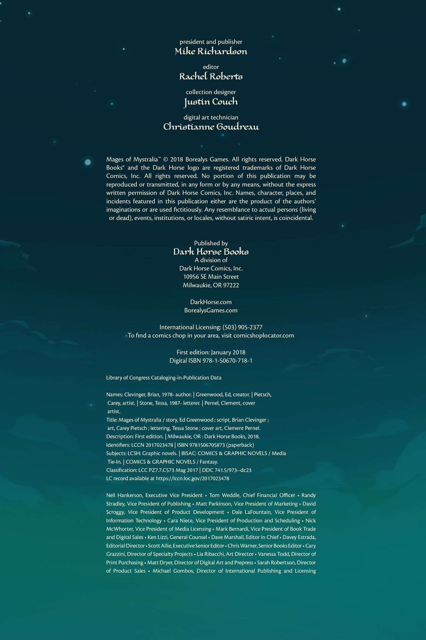 Read online Mages of Mystralia comic -  Issue # TPB - 5