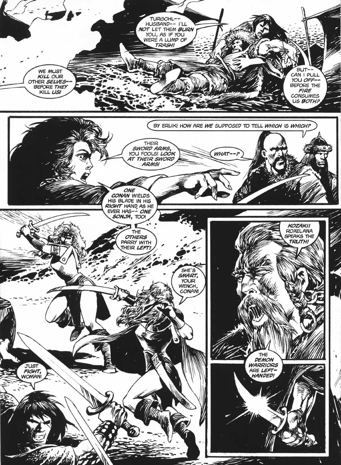 Read online The Savage Sword Of Conan comic -  Issue #232 - 18