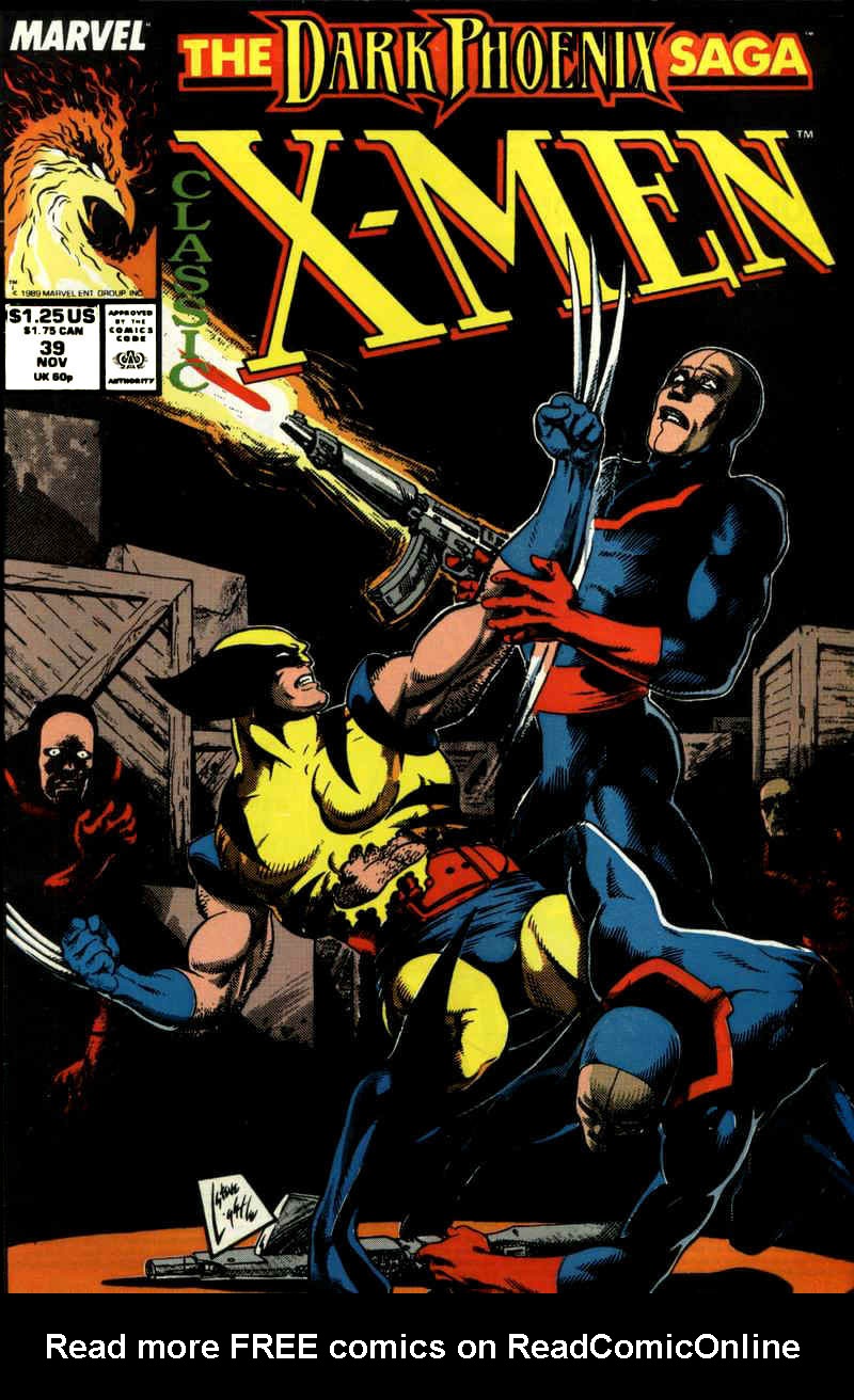Read online Classic X-Men comic -  Issue #39 - 1