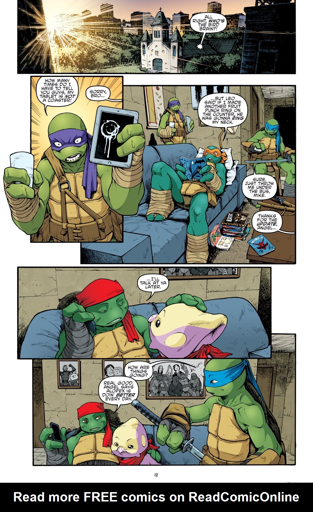 Read online Teenage Mutant Ninja Turtles: The IDW Collection comic -  Issue # TPB 9 (Part 1) - 13