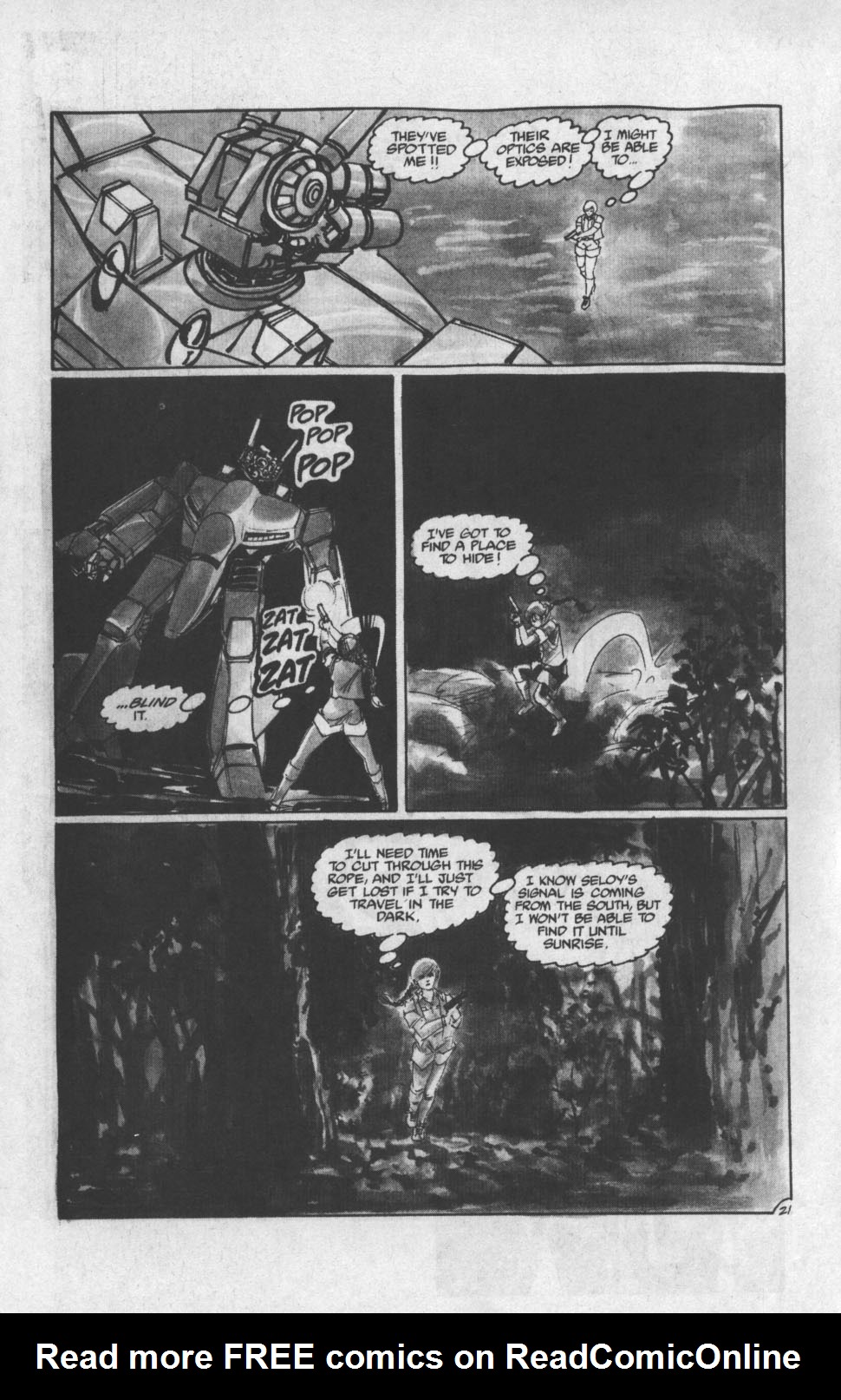 Read online Robotech II: The Sentinels - The Malcontent Uprisings comic -  Issue #4 - 23