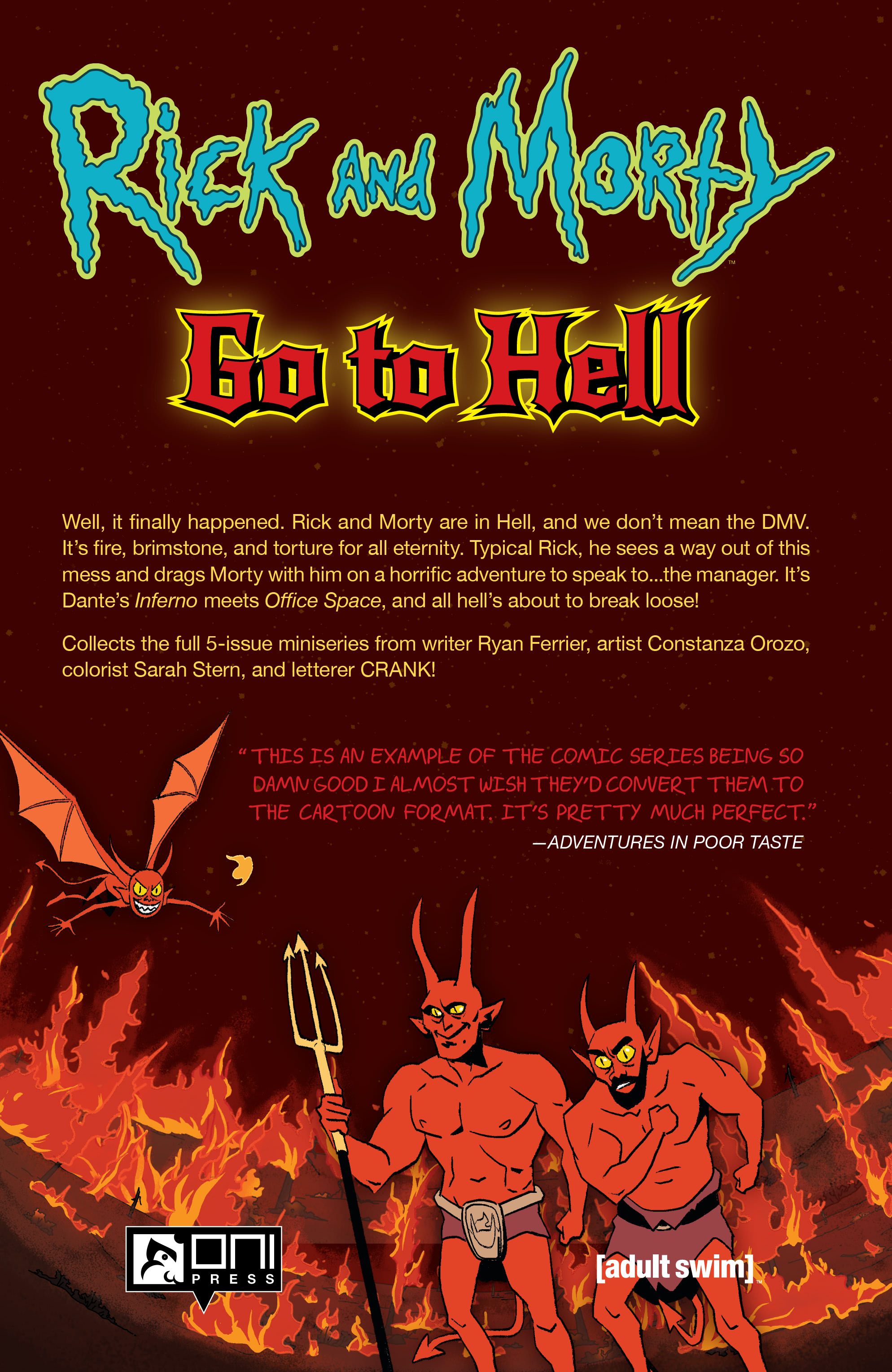 Read online Rick and Morty: Go to Hell comic -  Issue # _TPB - 124