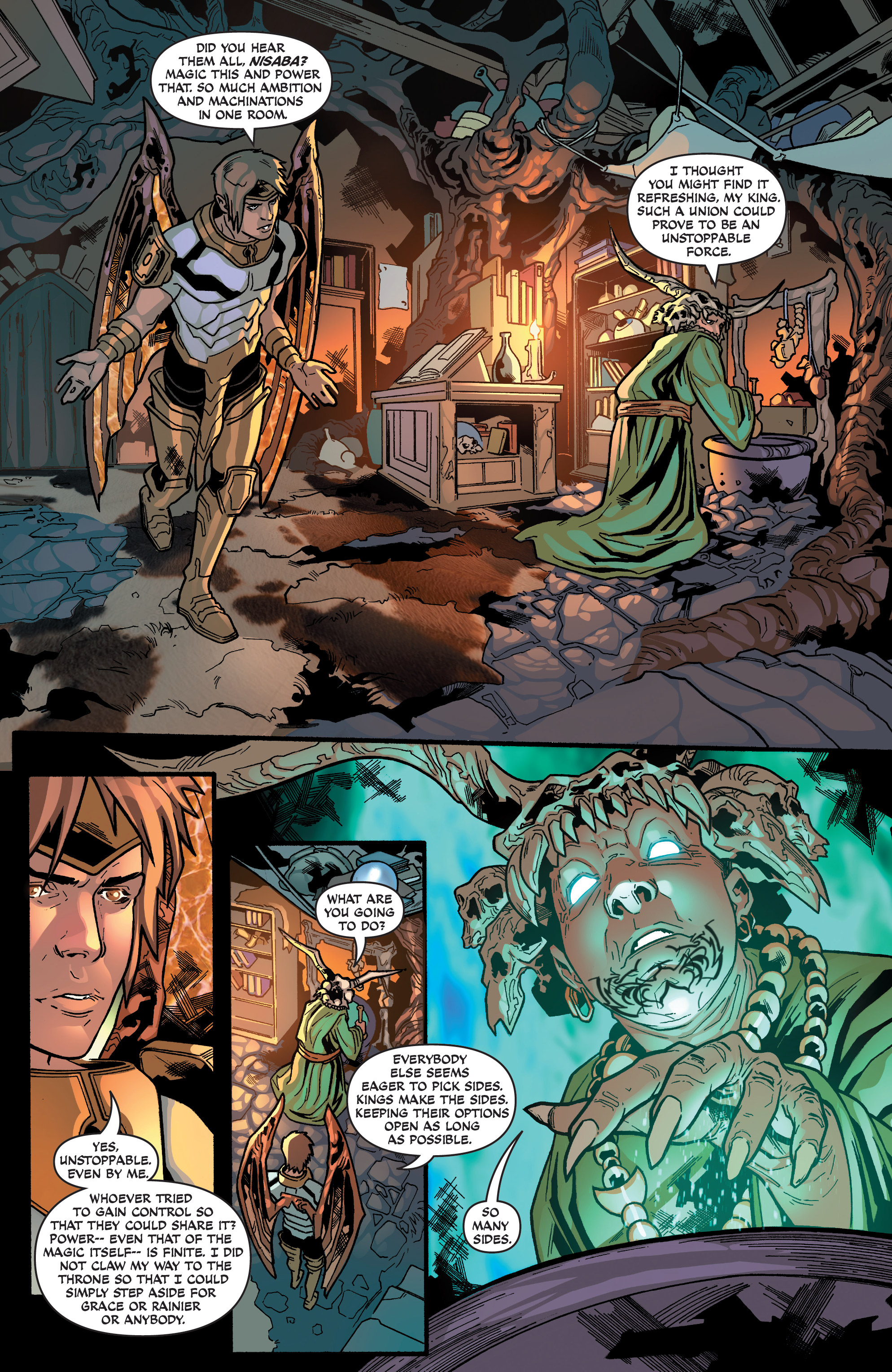 Read online Soulfire comic -  Issue #3 - 14