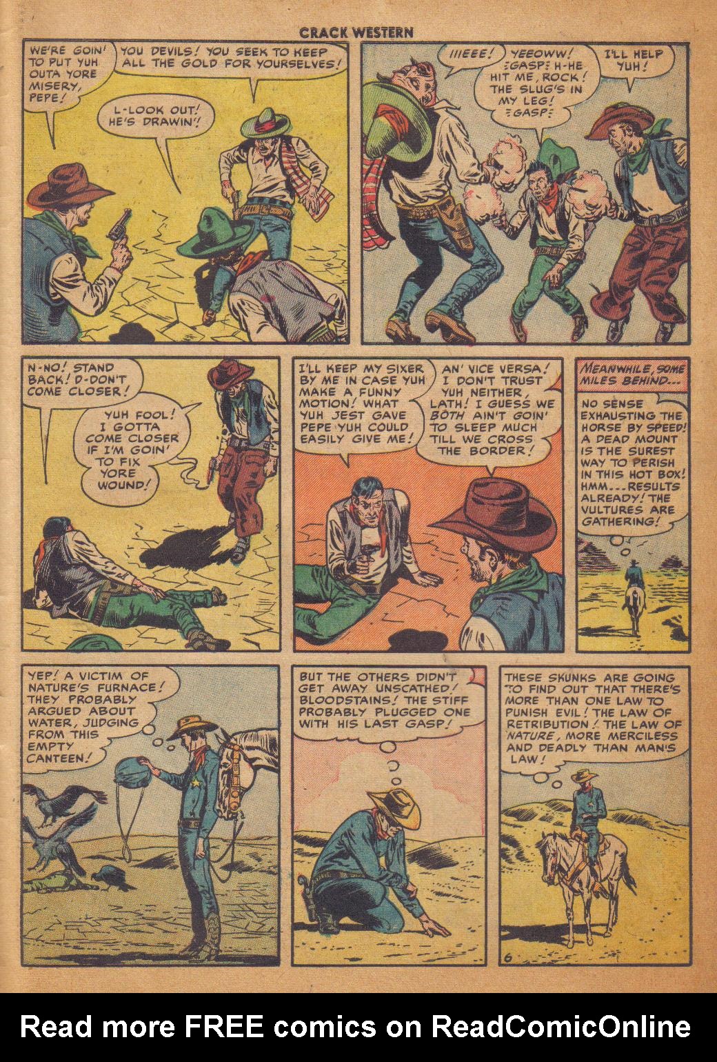 Read online Crack Western comic -  Issue #84 - 31