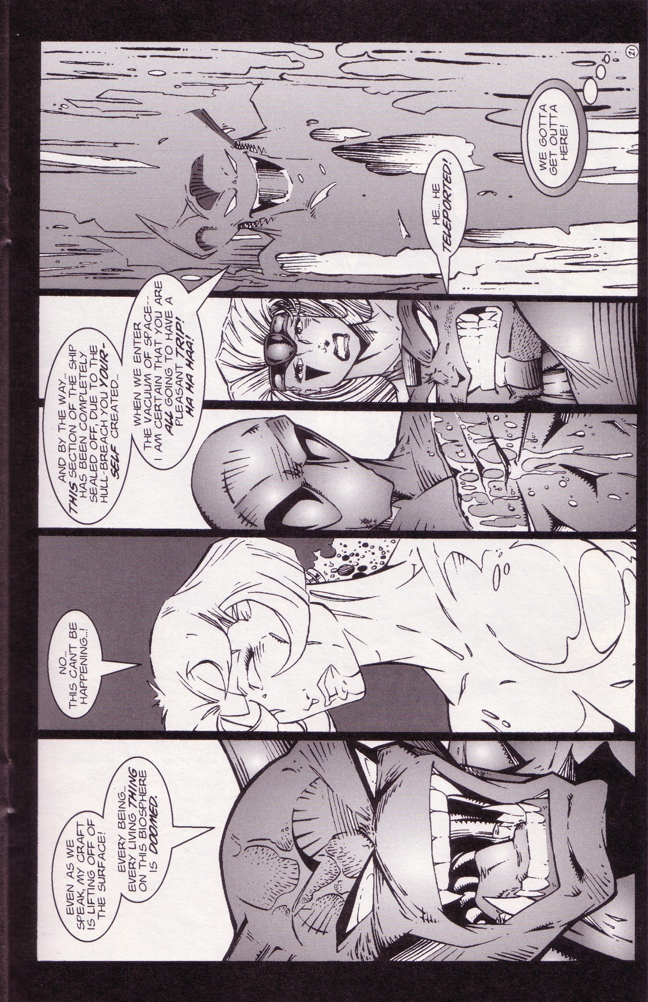 Read online Zen Intergalactic Ninja: Starquest comic -  Issue #3 - 23