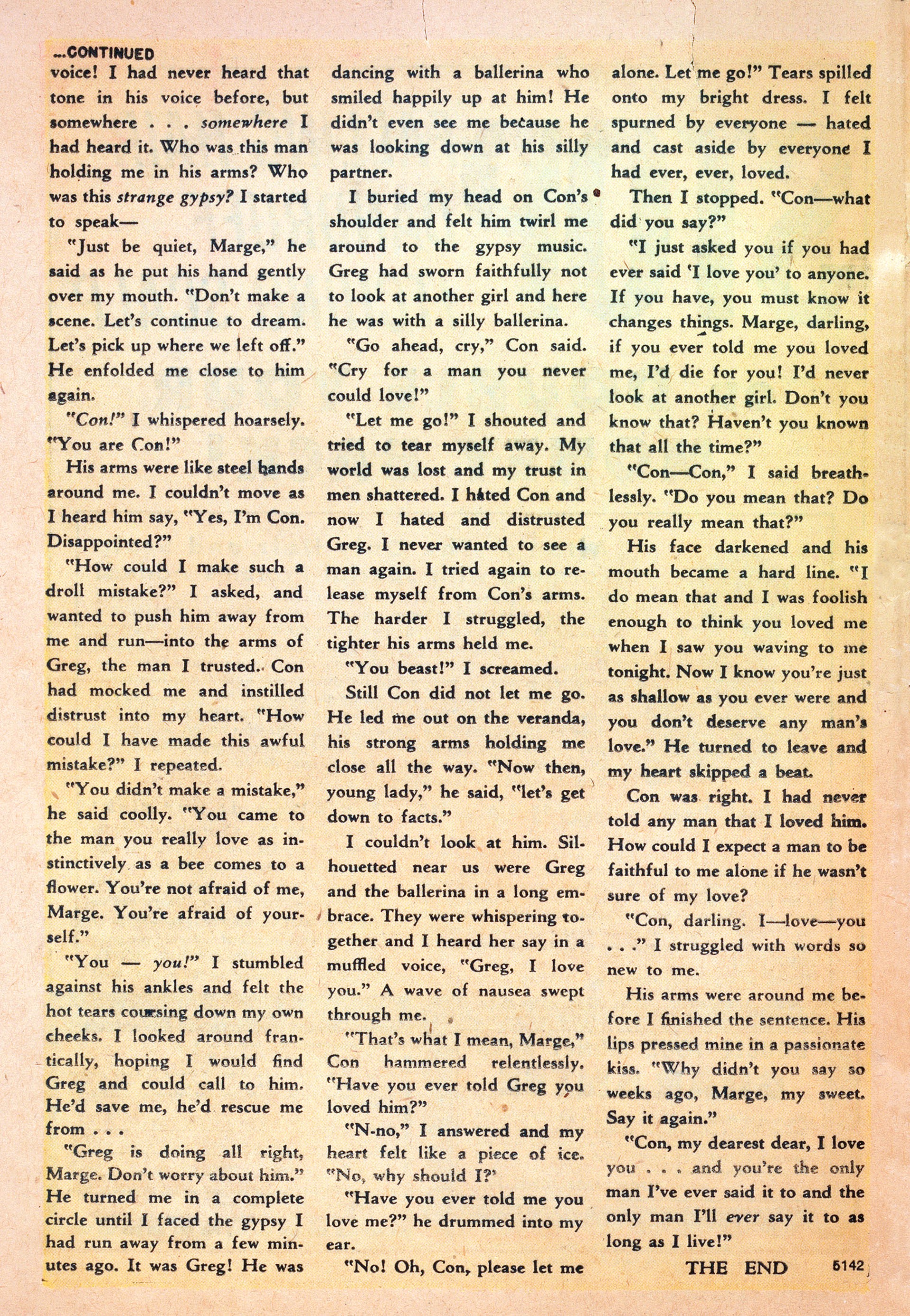 Read online Actual Confessions comic -  Issue #13 - 24