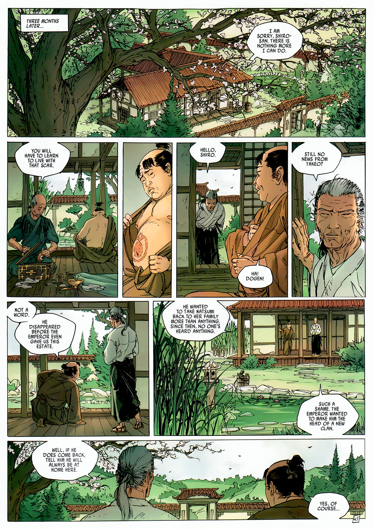 Read online Samurai: Legend comic -  Issue #4 - 44