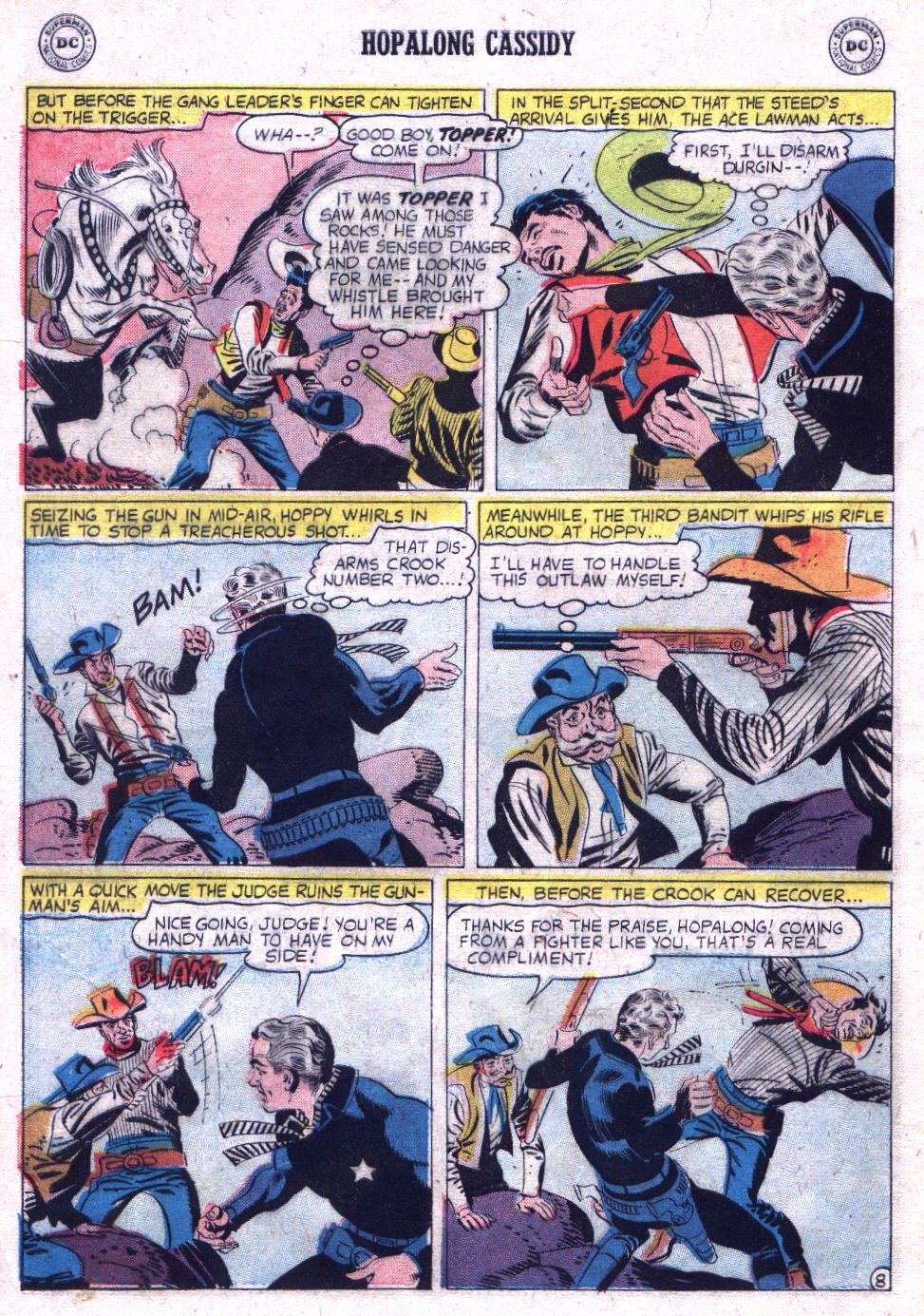 Read online Hopalong Cassidy comic -  Issue #130 - 32