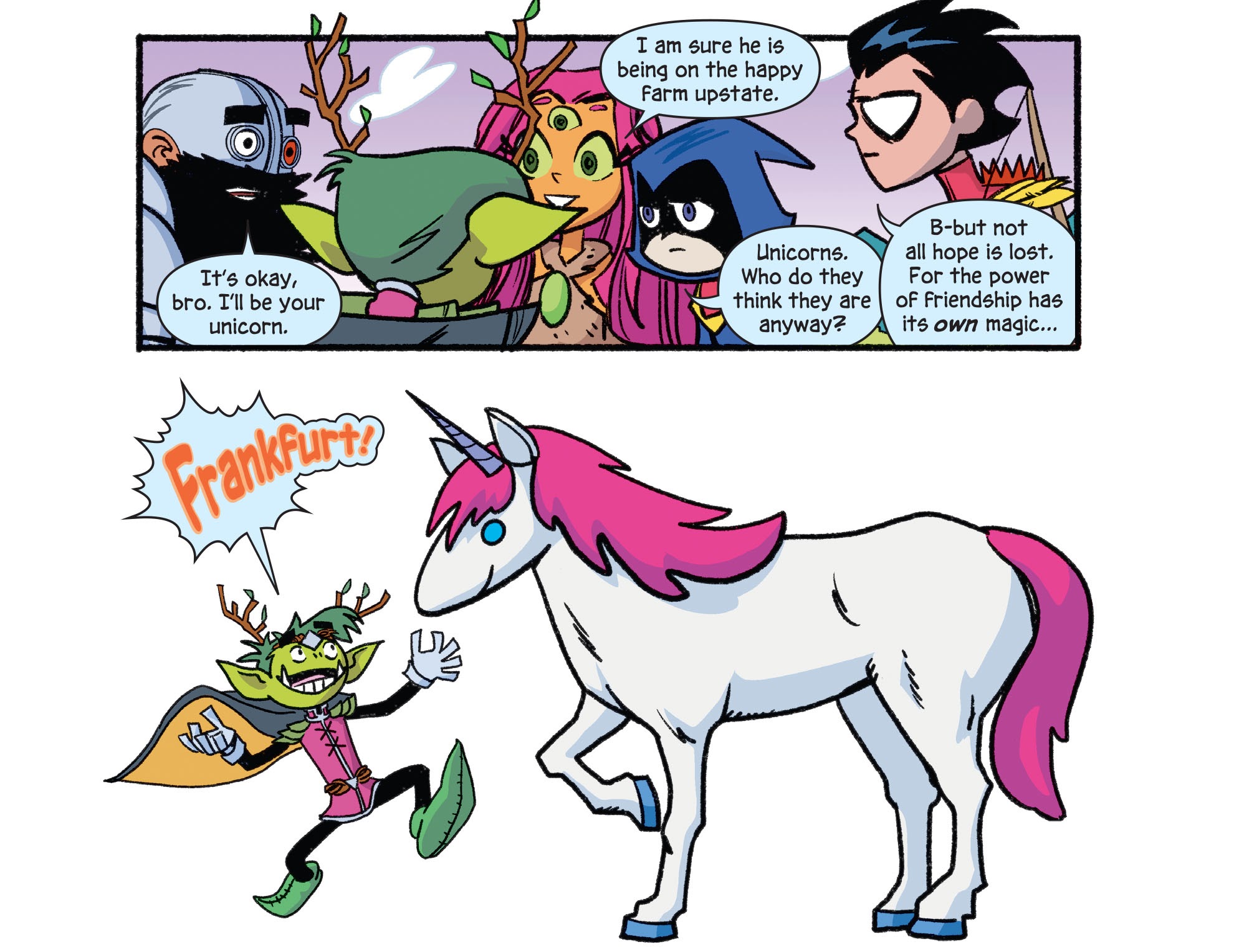 Read online Teen Titans Go! Roll With It! comic -  Issue #9 - 20