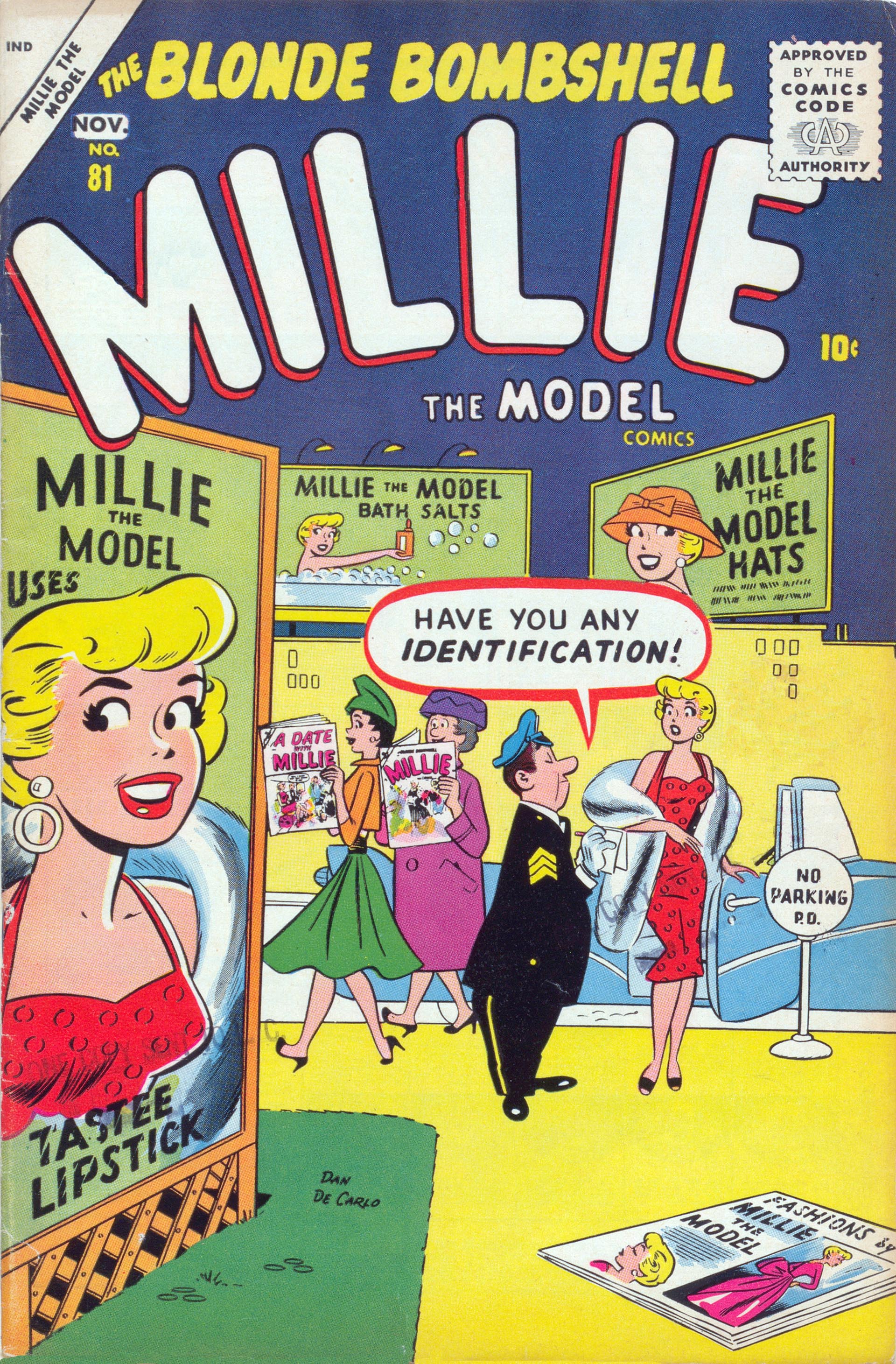Read online Millie the Model comic -  Issue #81 - 1