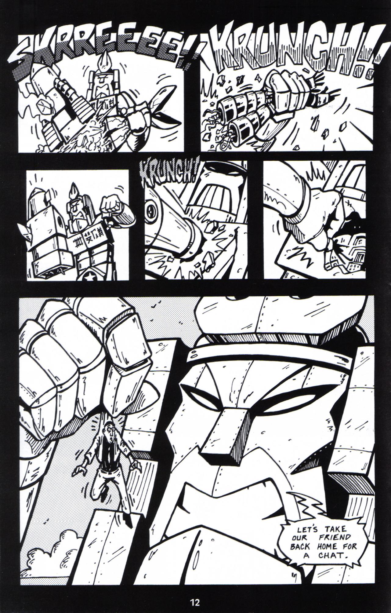 Read online La Cosa Nostroid comic -  Issue #5 - 14