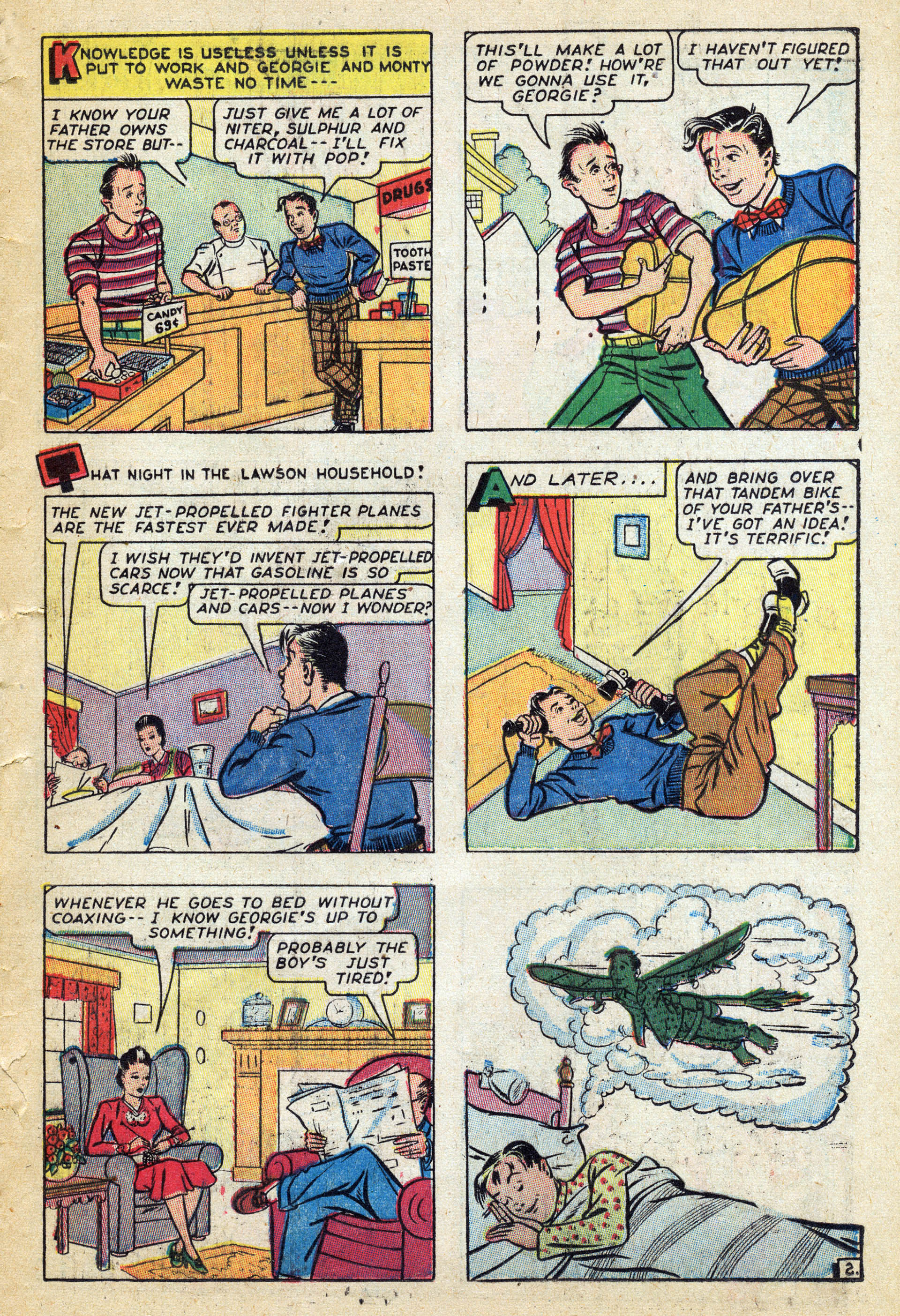 Read online Georgie Comics (1945) comic -  Issue #1 - 15