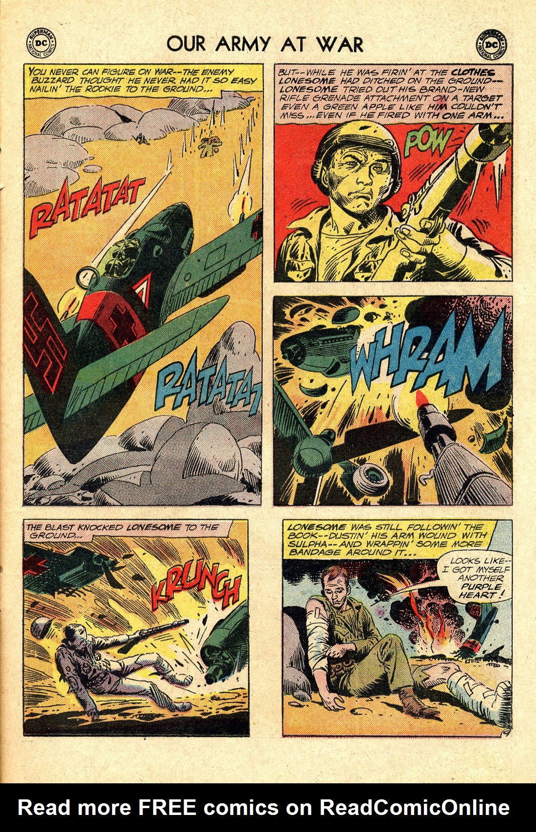Read online Our Army at War (1952) comic -  Issue #150 - 13