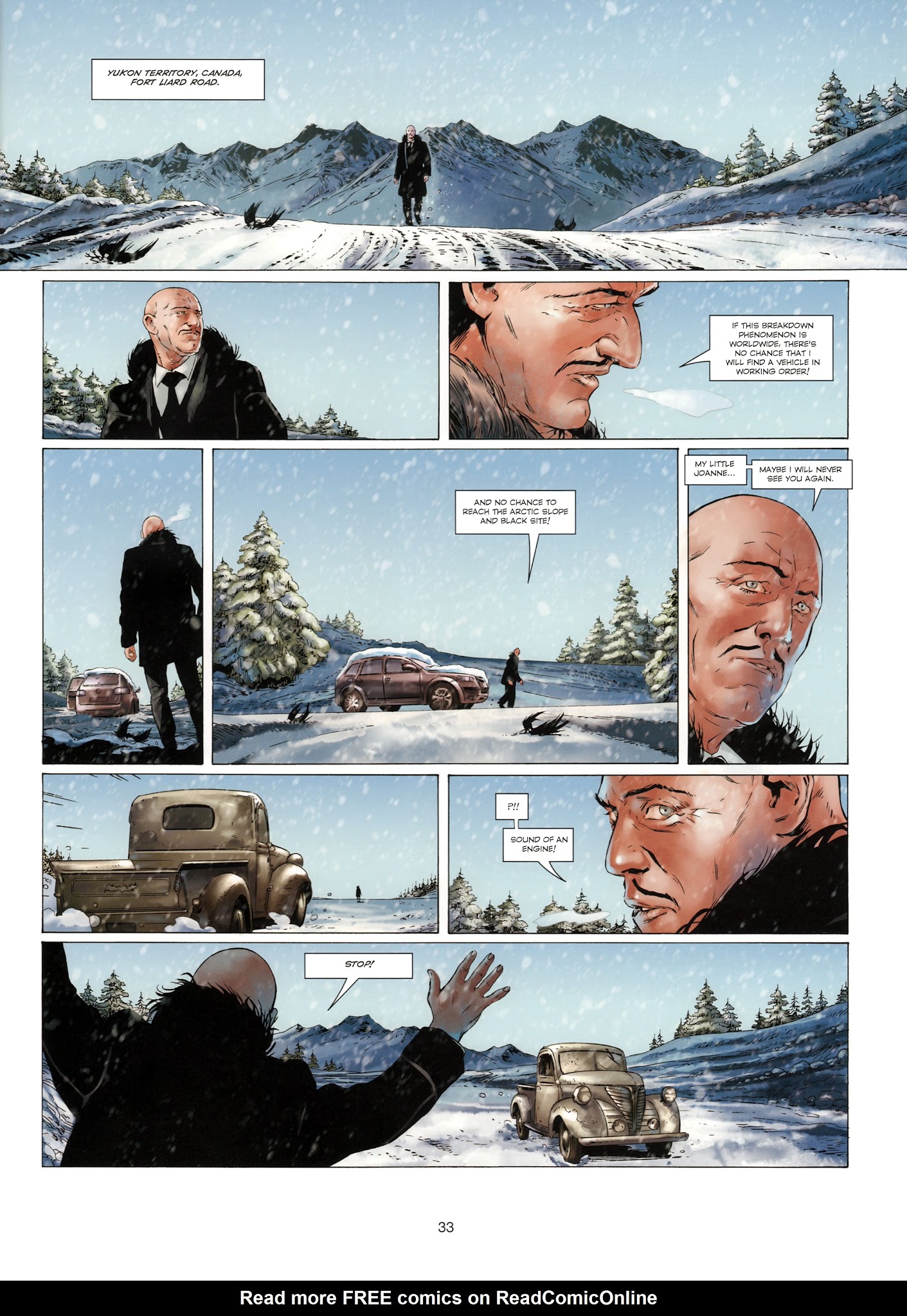 Read online Prometheus comic -  Issue #10 - 34
