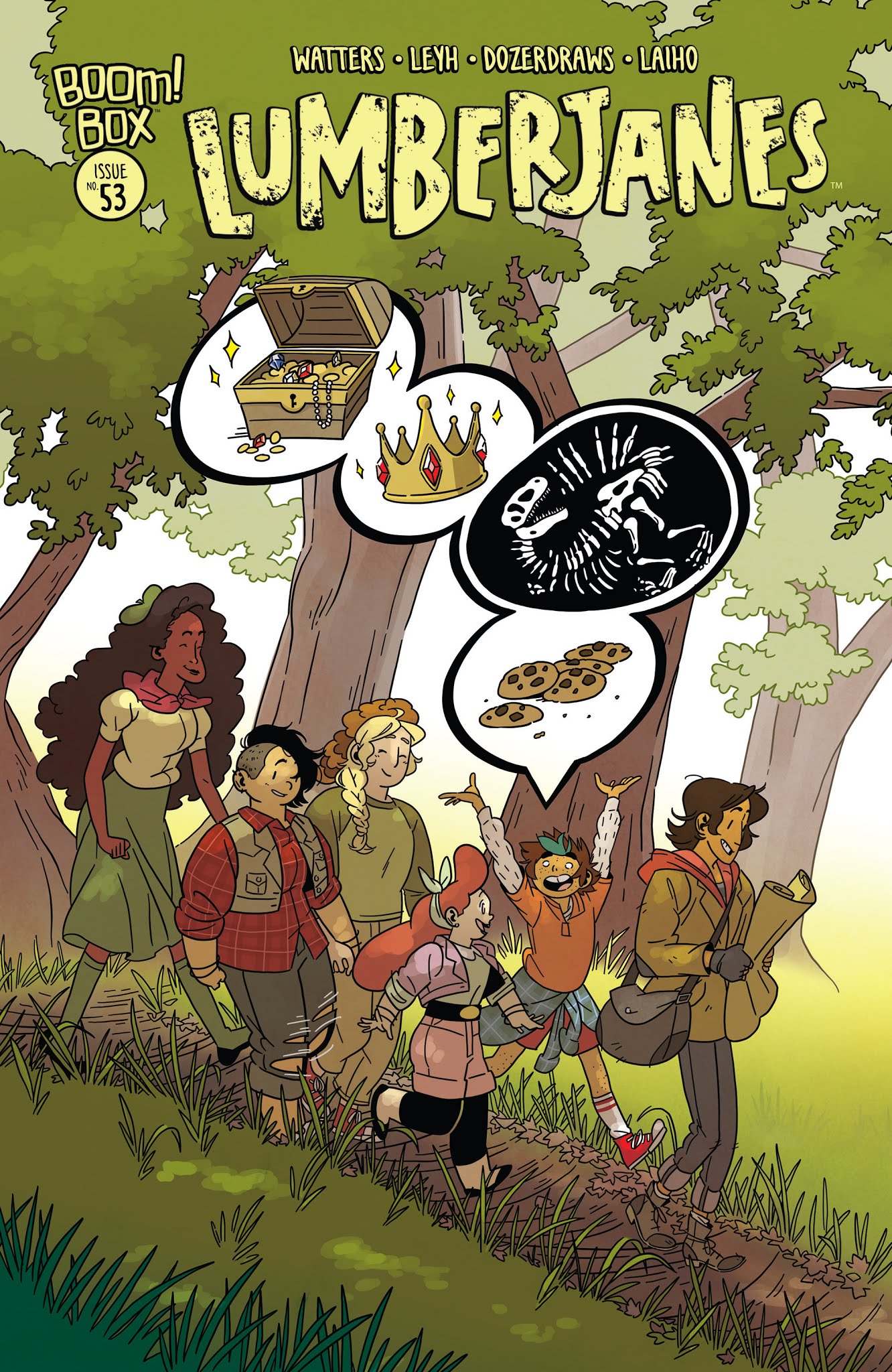 Read online Lumberjanes comic -  Issue #53 - 1