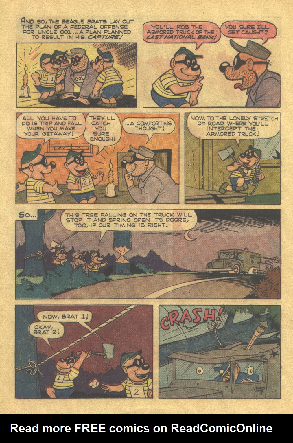 Read online Walt Disney THE BEAGLE BOYS comic -  Issue #4 - 21